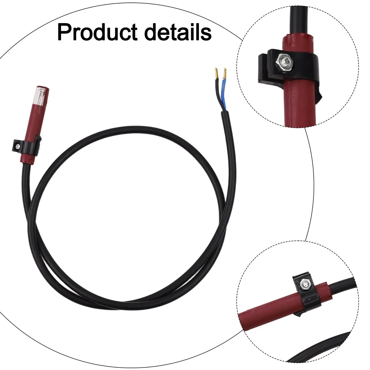 1 fotocélula eléctrica fotoresistente para detector de llama QRB1 para aplicaciones de quemadores