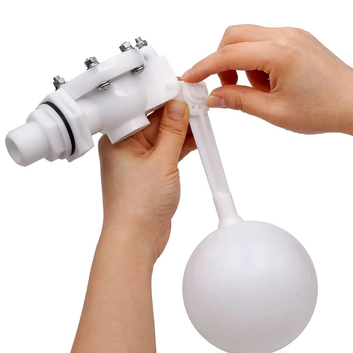 Válvula de flotador 3/4 Válvula de flotador de llenado automático para válvula de tanque de agua Válvula de bola de flotador de agua apagado válvula de bola de agua