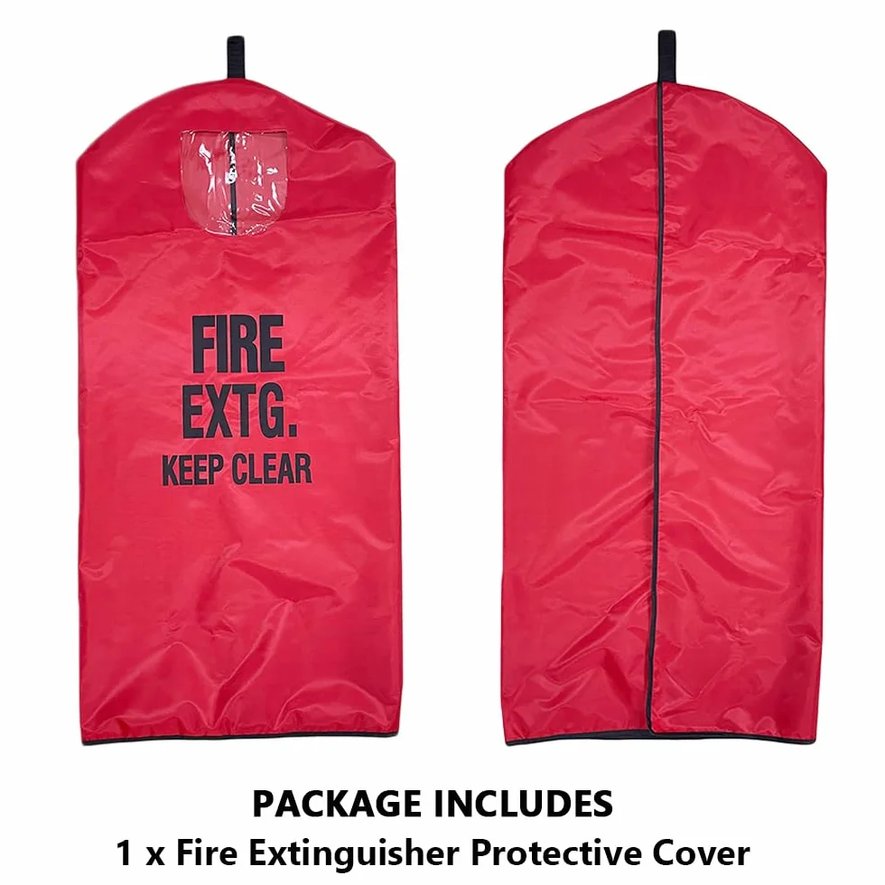 Funda para extintor – Protector de Seguridad contra arañazos y Desgaste, Resistente, 1 Unidad (5–13 LB)