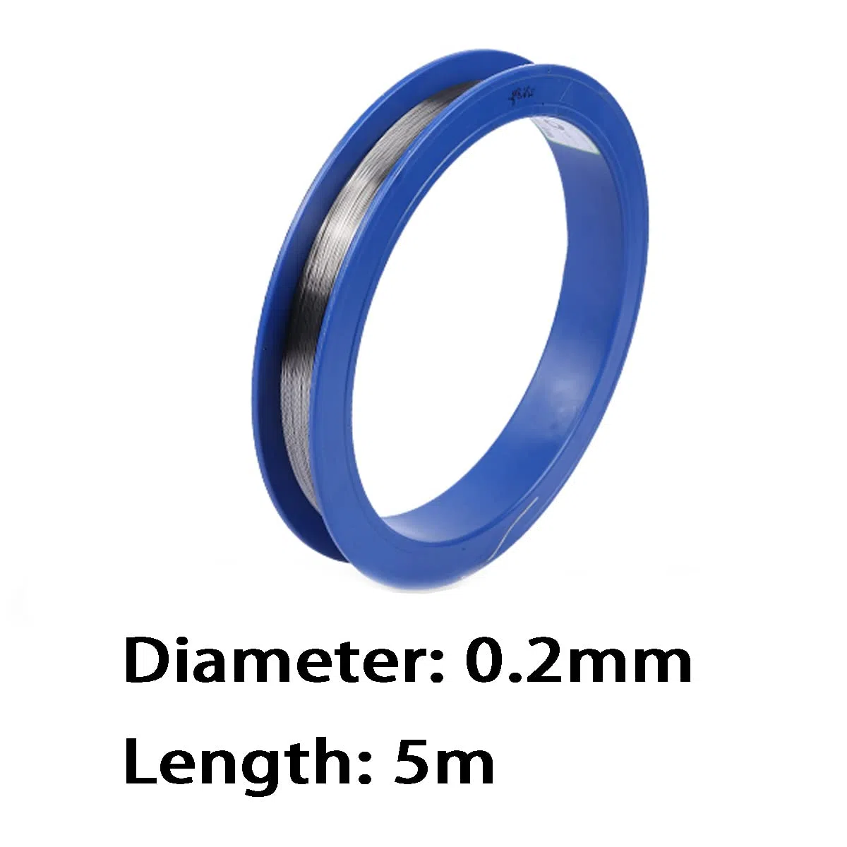 Alambre de tungsteno 99,9% de Resistencia a Altas temperaturas Puro tungsteno Longitud 5m Diámetro 0,2mm a 0,5mm,Diameter 0.2mm