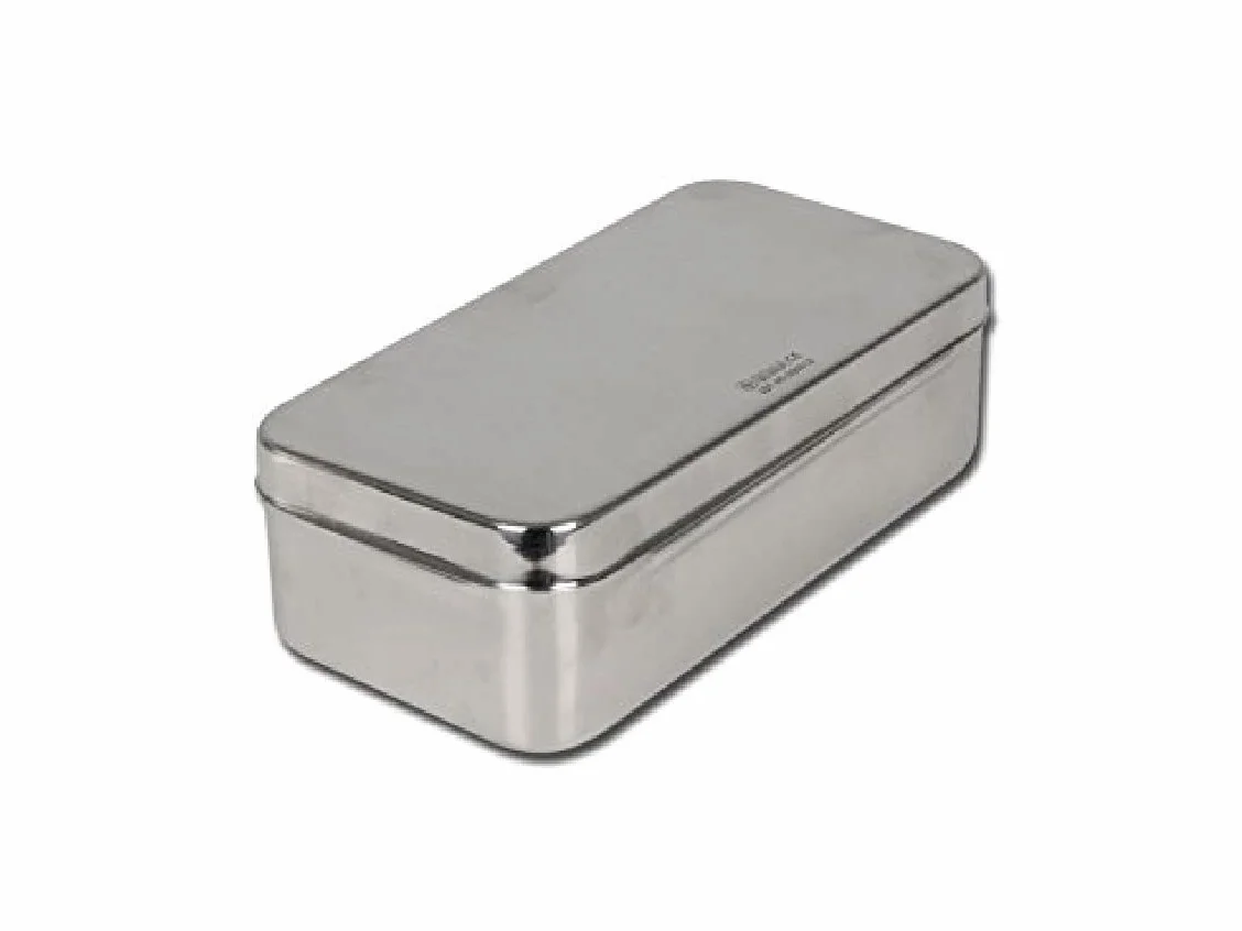 GIMA S.p.A 5868 Caja de acero inoxidable, 20 cm x 10 cm x 6 cm