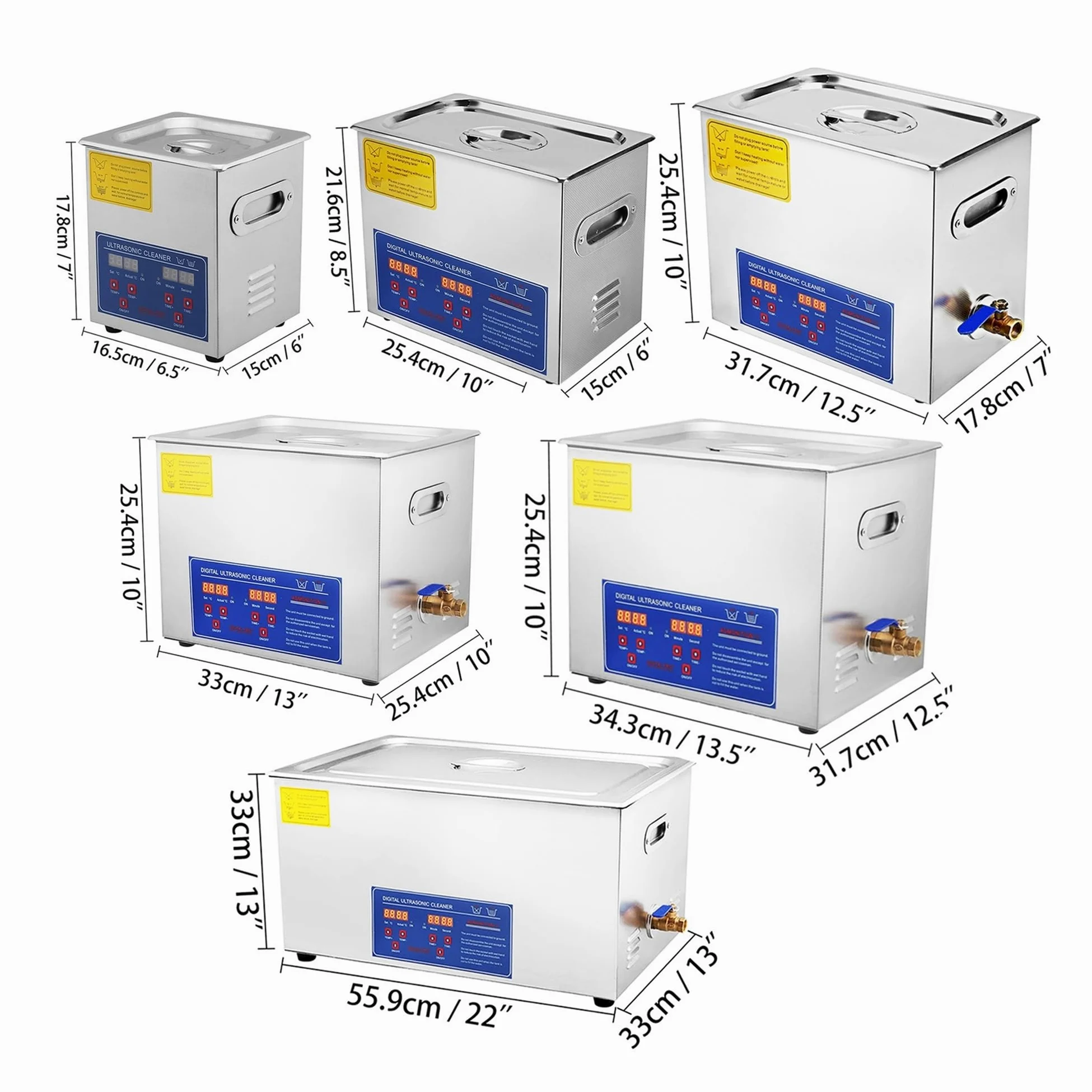 Limpiador Ultrasónico, Máquina Ultrasónica De La Limpieza del Baño Ultrasónico del Limpiador Ultrasónico De 2L 60W For Los Aparatos Electrodomésticos De Los Relojes
