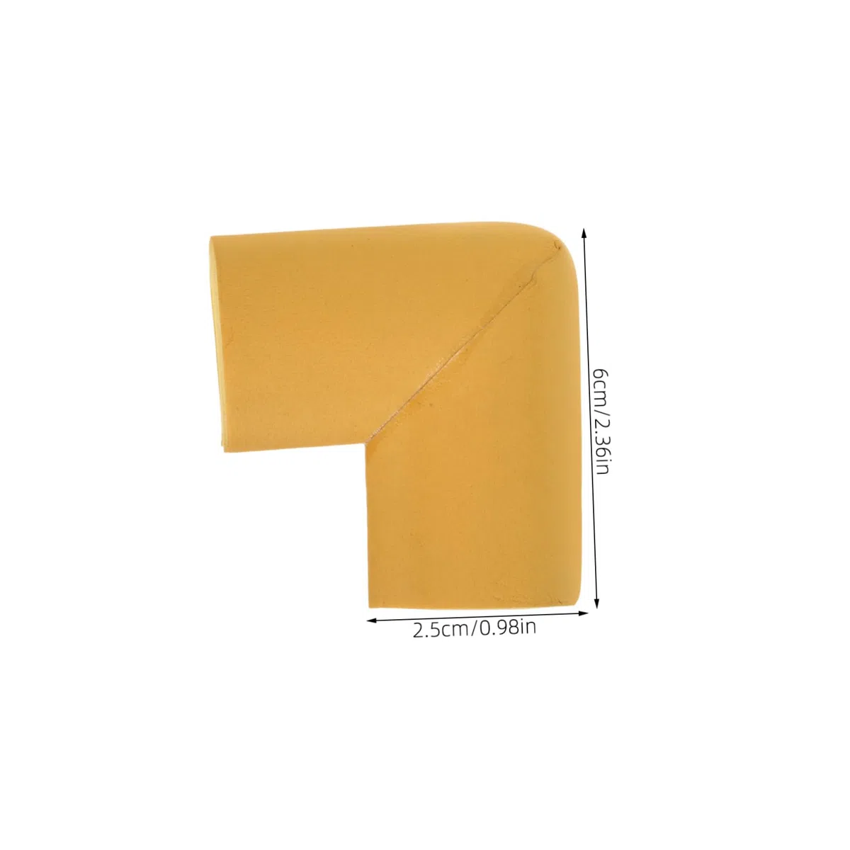 GALPADA Protectores de Esquinas de Espuma Nbr Naranja 24 Piezas Absorción de Impactos y Fácil Instalación para Embalaje de Marcos de Fotos para Transporte Seguro