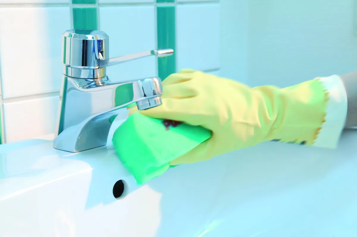 Vileda Professional PurActive Salvauñas – Estropajo verde sin arañazos, pack de 10 unidades, Superficies delicadas, inox, Vidrio, Cerámica, Teflón, Tecnología de limpieza activa, Codificación HACCP