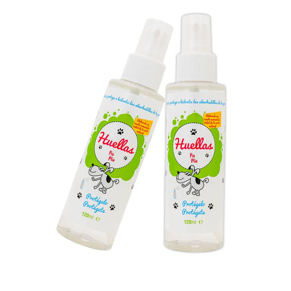 KIMIA - Pack Fregasuelos Profesional 5L + Spray Protector Huellas | Limpiasuelos Mascotas | Repelente Insectos | Friegasuelos Concentrado con Esencia de Arbol de Té | Especial Perros y Gatos