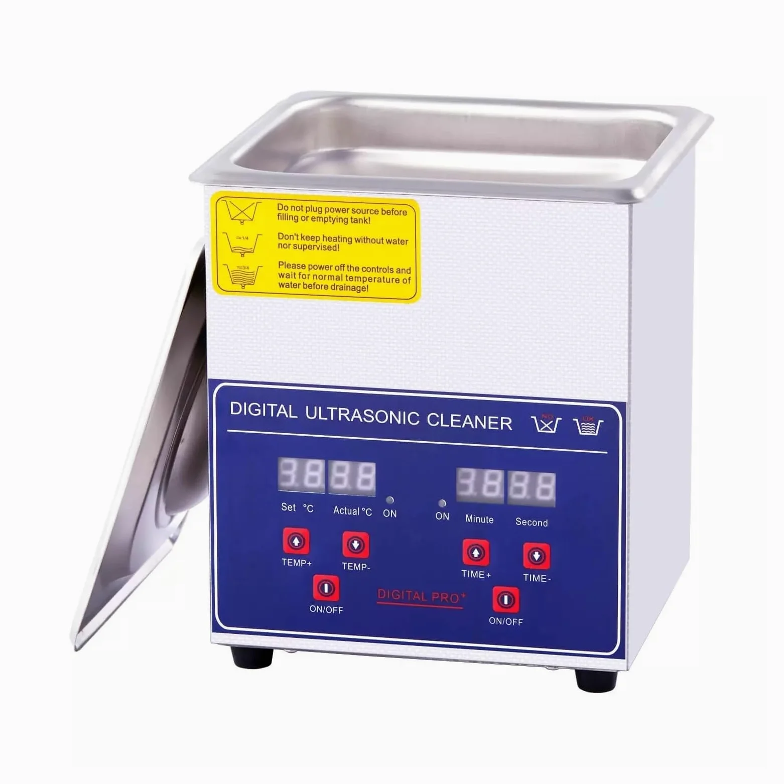 Limpiador Ultrasónico, Máquina Ultrasónica De La Limpieza del Baño Ultrasónico del Limpiador Ultrasónico De 2L 60W For Los Aparatos Electrodomésticos De Los Relojes