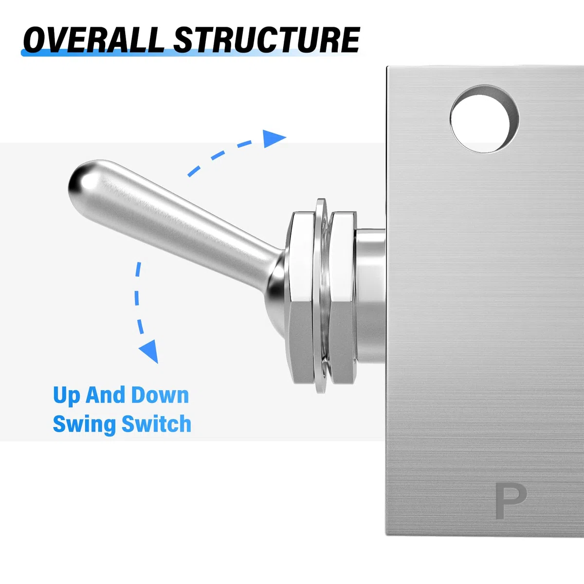 TAILONZ Neumática 1/8 pulgadas BSP 2 posiciones 3 vías Válvula direccional de conmutación mecánica normalmente neumática HL-2301