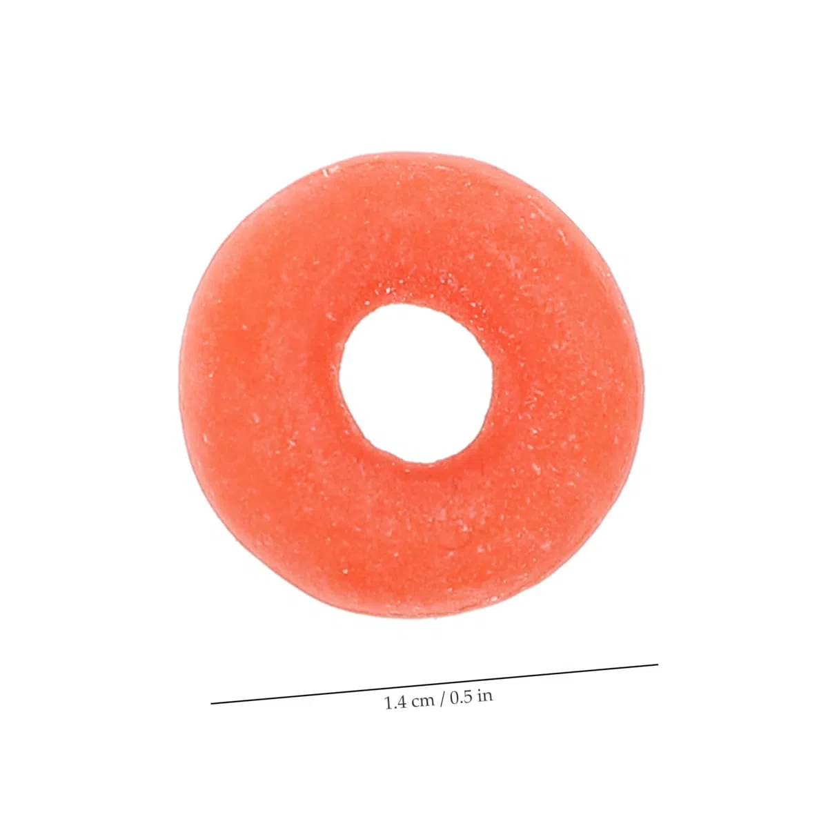 YARNOW Alicates de Castración para Animales Macho Anillos de Goma Naranja de Alta Elasticidad, Fáciles de Usar para Corte y Castración en Granjas, Paquete de 100 Unidades
