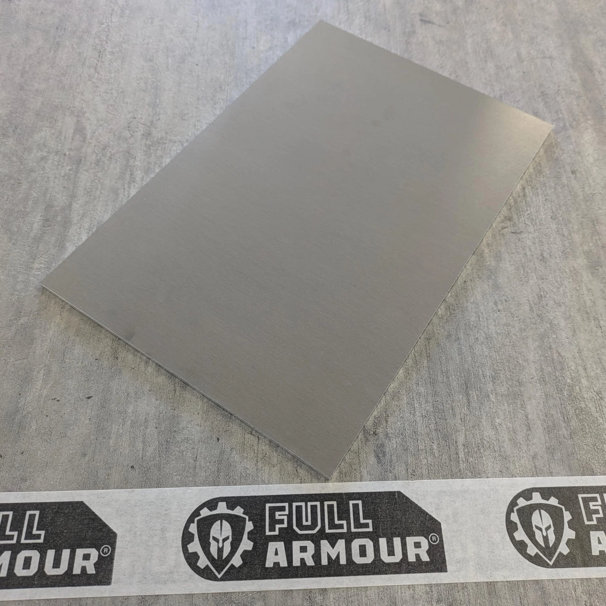 Placa de aluminio de 12 mm - 150 mm x 100 mm (15cm x 10cm)