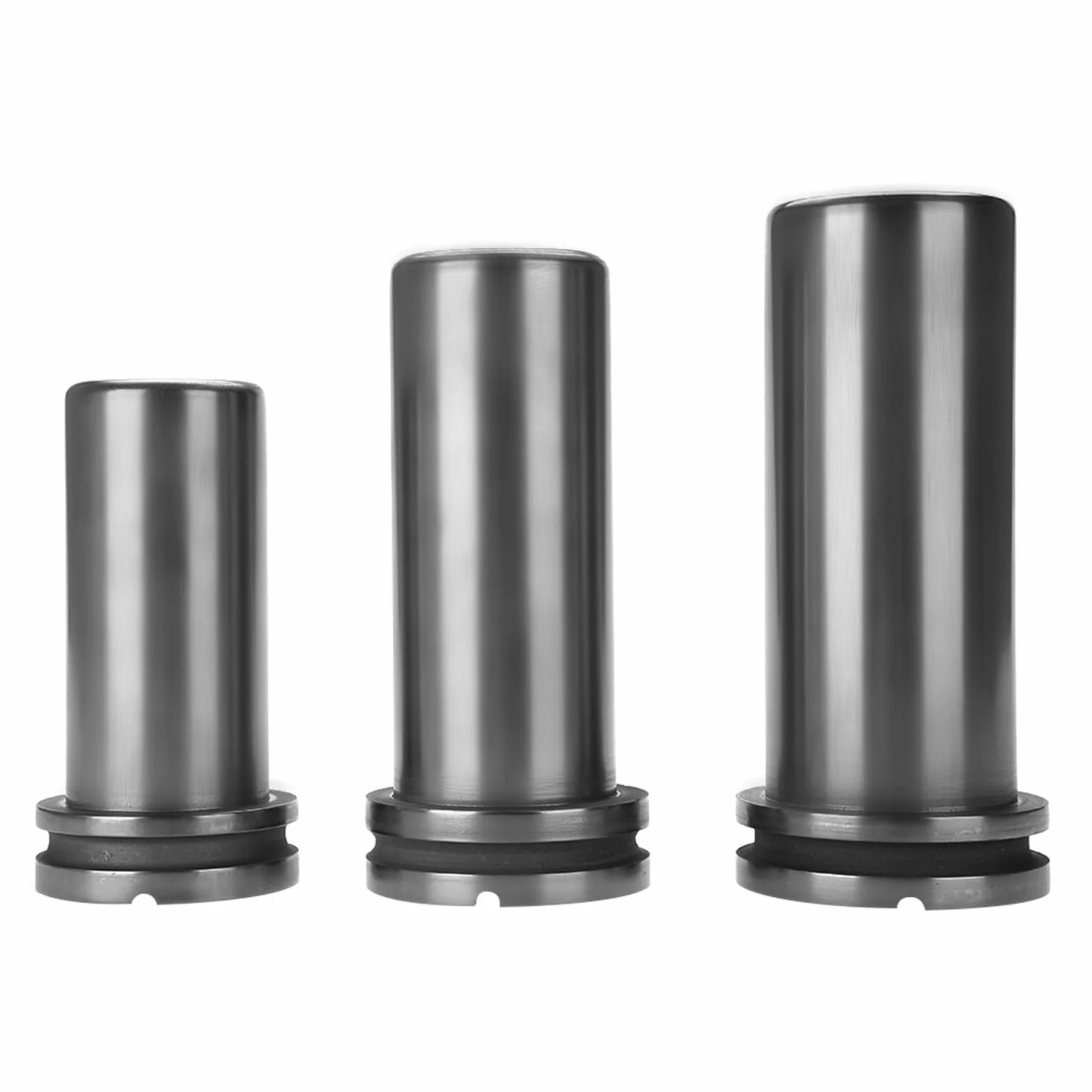 Crisol de grafito de 1 kg, 2 kg, 3 kg, molde de lingote de fusión para oro, plata, latón, aluminio, hornos de fundición de joyas, accesorios de fundición de metal