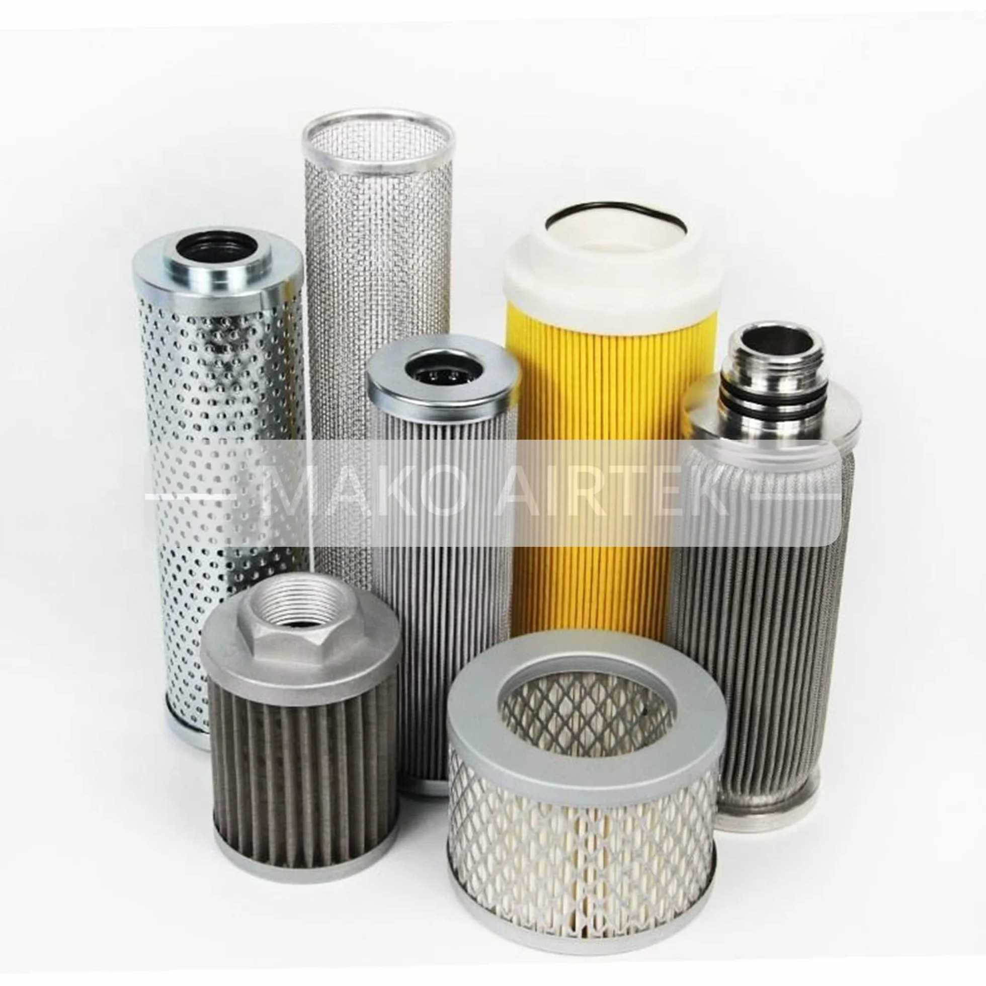 1 unidad de filtro de aire MAKO AIRTEK compatible con la bomba de vacío Becker (909510 90951000000)