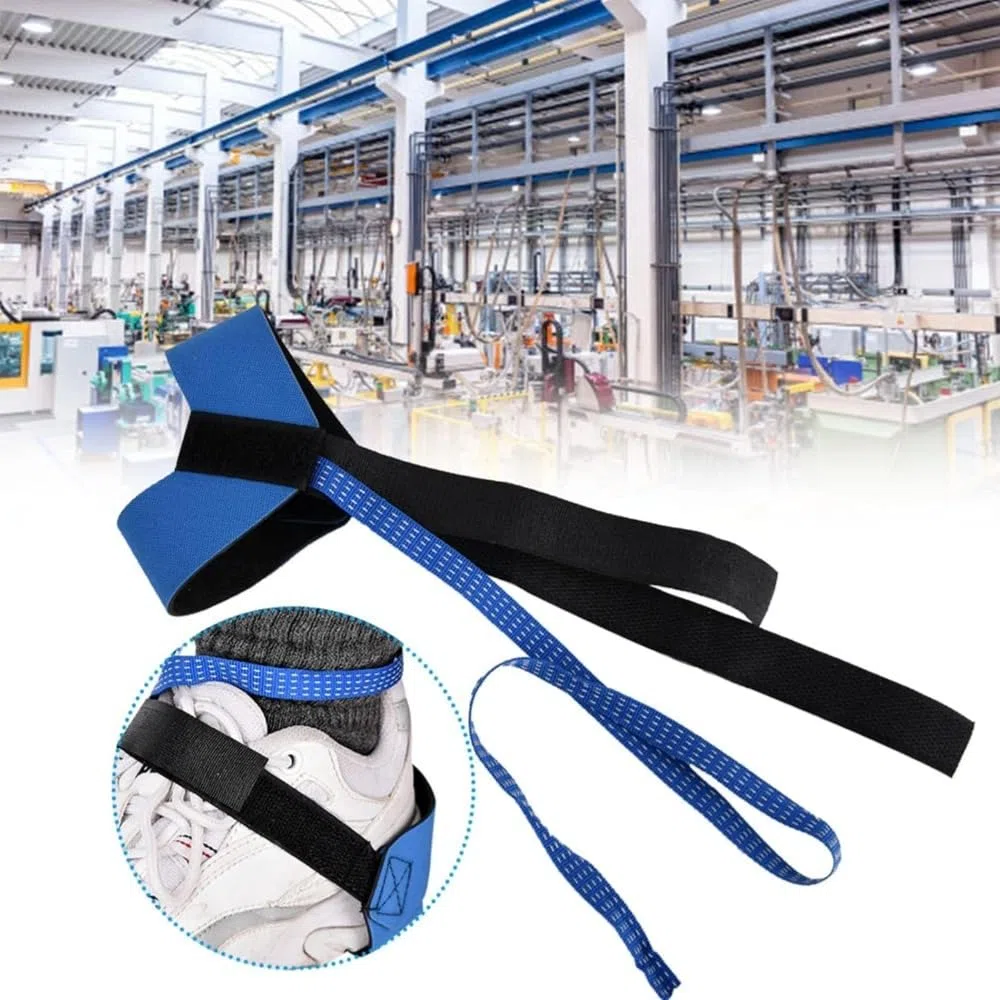 ESD Correa Ajustable de Poliuretano Reversible, Cinta Antiestática para Laboratorio, Diseño de Copa, Cómodo y Durable para Entornos de Trabajo Seguro