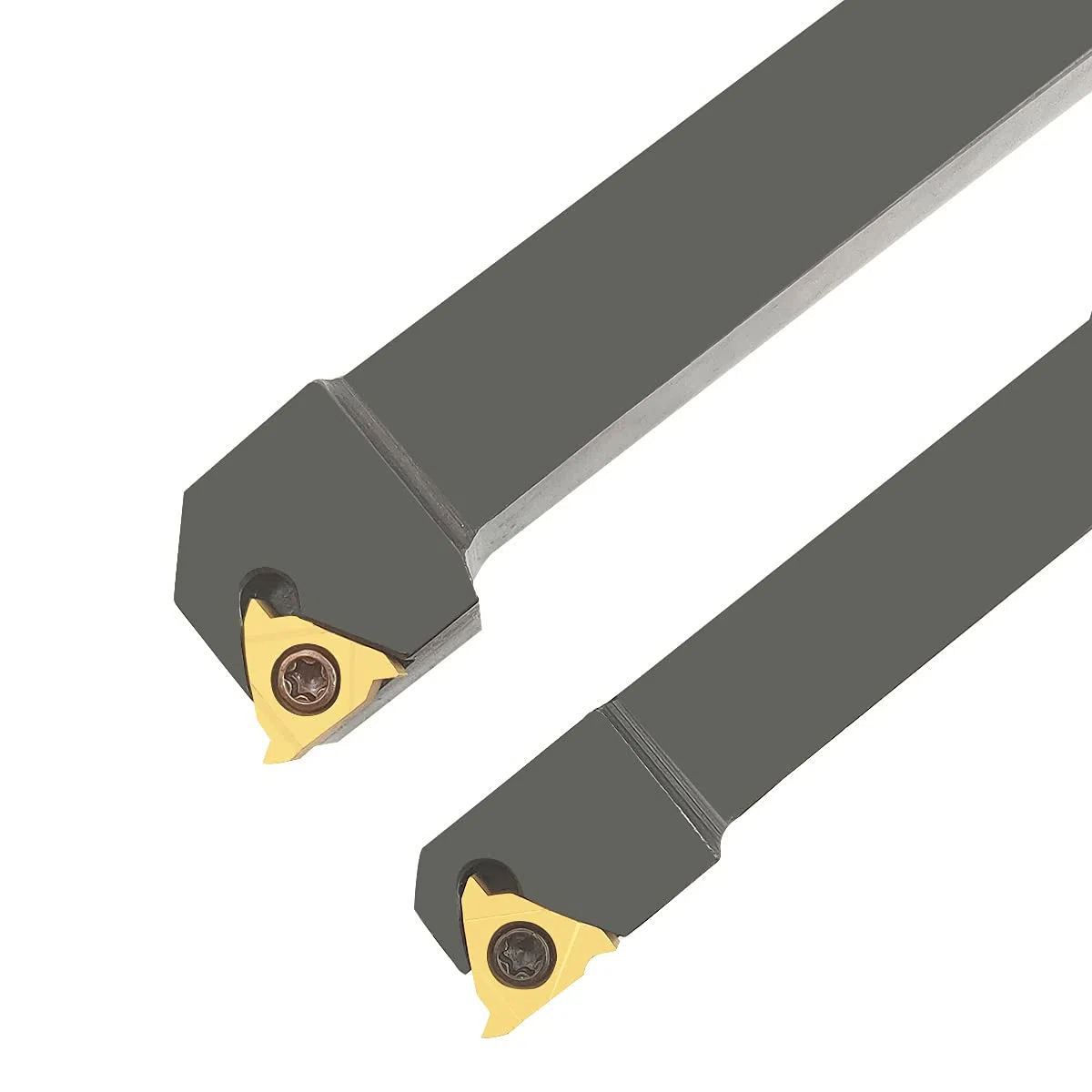 3/8" 1/2" barra de mandrinar SER1010H11+SER1212H11 torno interno roscado titular de herramienta de torneado con 10 piezas 11ER A60 Interno roscado carburo torneado insertos