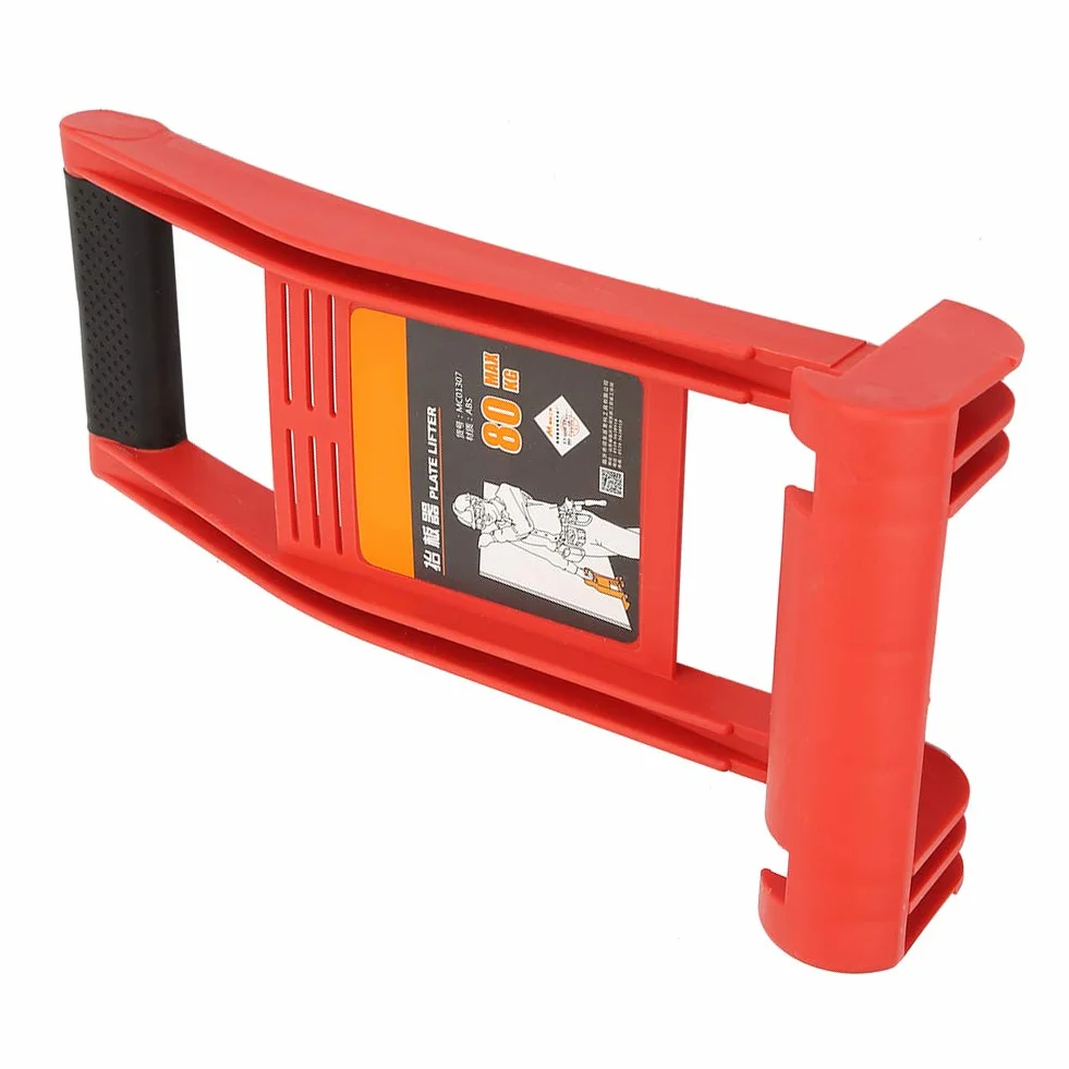 Portador de Paneles Elevador de Paneles ABS Placa Portadora de Tableros Cargador de Madera Contrachapada para Tableros de Yeso Pinza para de Yeso con Antideslizante para Trabajadores de la