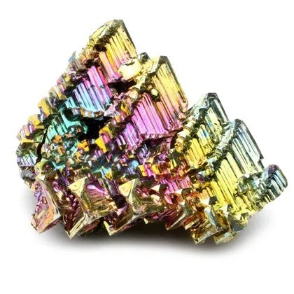 Muestras de cristal de bismuto, tamaño extra grande (50-60 mm)