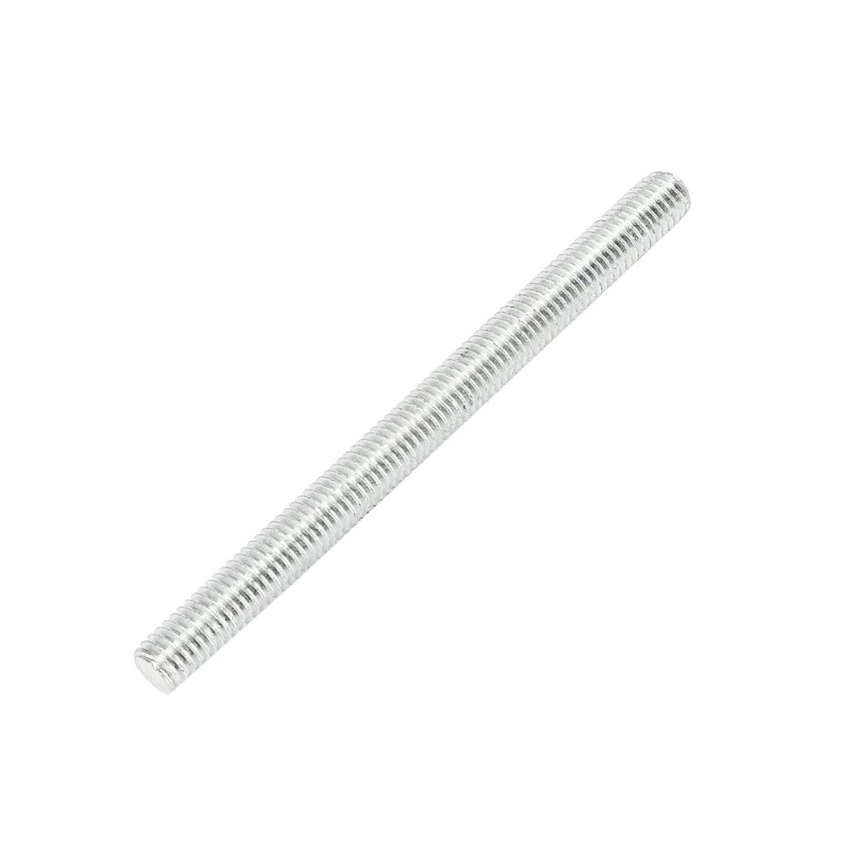 Jeanoko 10 Uds M8 barra roscada M8 * 100mm aleación de aluminio varilla roscada macho para carpintería 30/45 ranura deslizante