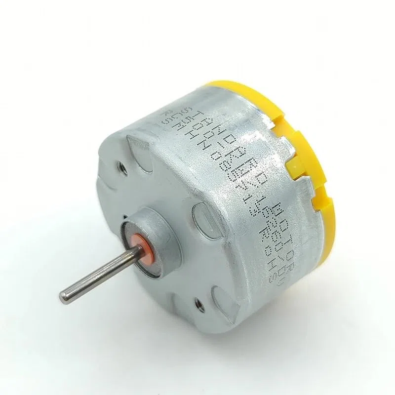 Motor estándar RC500-KW/16260 DC 6V 9V 12V Mini Motor de husillo redondo de 32mm de diámetro eje largo for máquina de fragancia Robot barredora