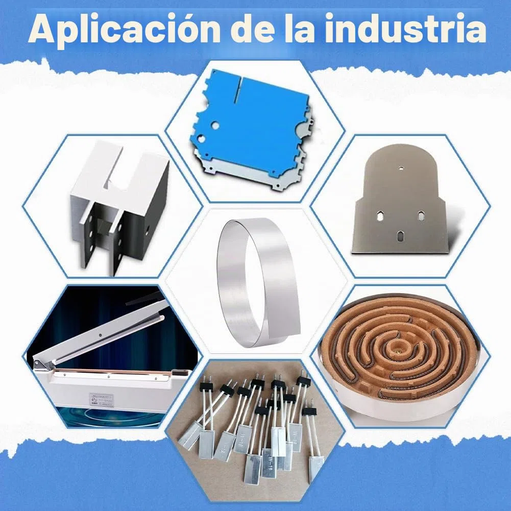 PH PandaHall rollo de 2 m de aluminio, tiras flexibles, grado 1060, 0,5 mm x 5 cm, rollo grande de chapa de aluminio, para jardín