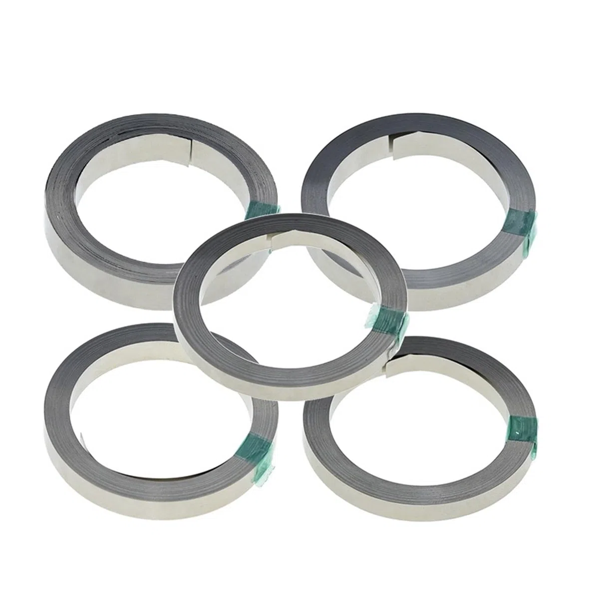 Tira de acero niquelado, Tira de níquel de 10 m con anchos de 3 mm a 10 mm(10mm)