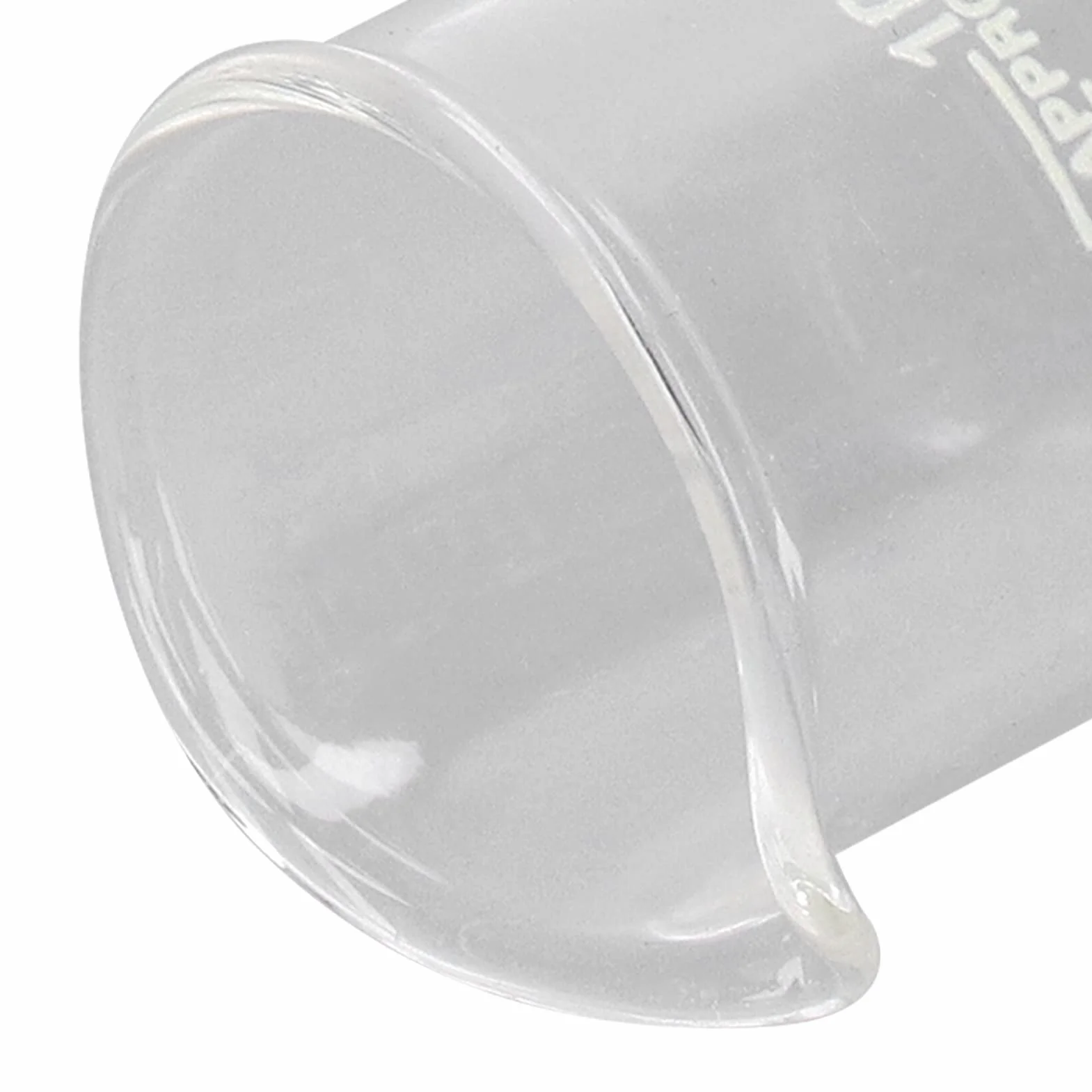 Vasos de Vidrio de Borosilicato de 10 Uds., 10ml, Vaso de Laboratorio de Escala Transparente, Vaso de Medición Graduado de Vidrio