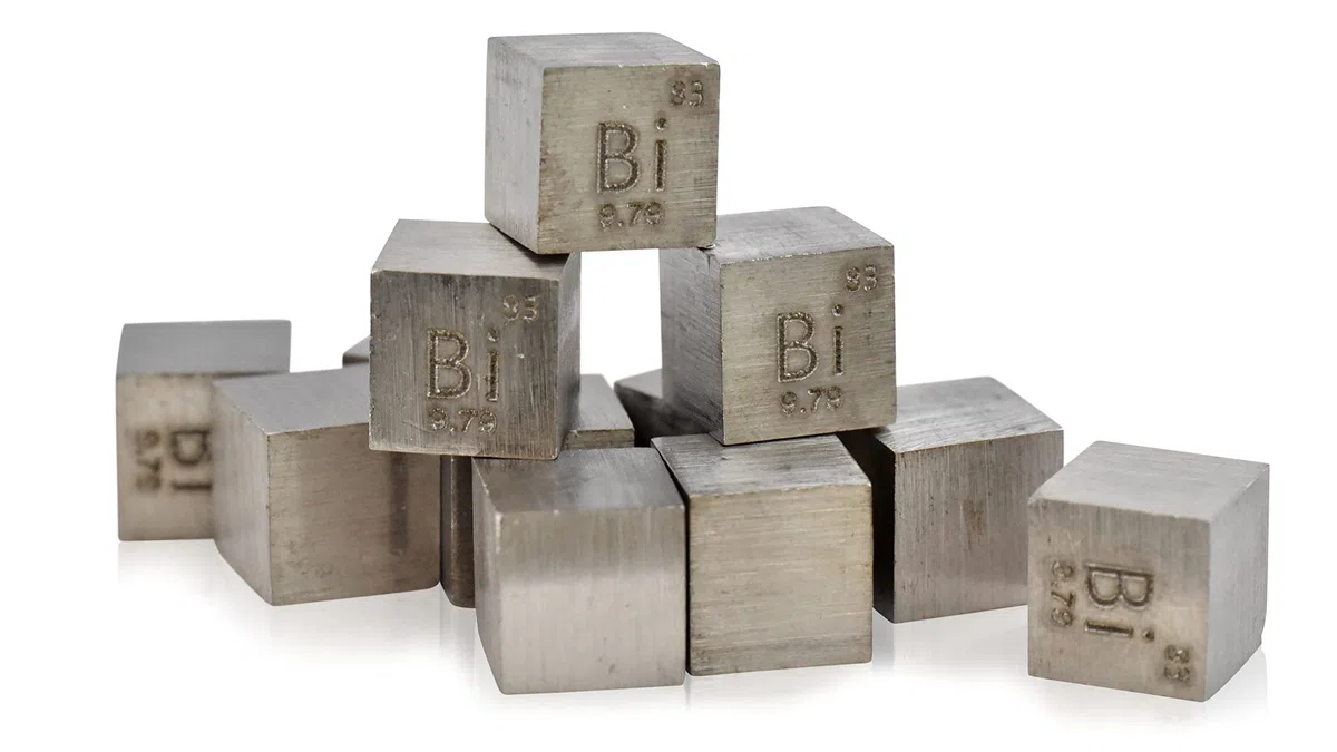 Bismuto cubo densidad, bismuto metálico cubo 10x10x10mm puro al 99.95% para colección de elementos