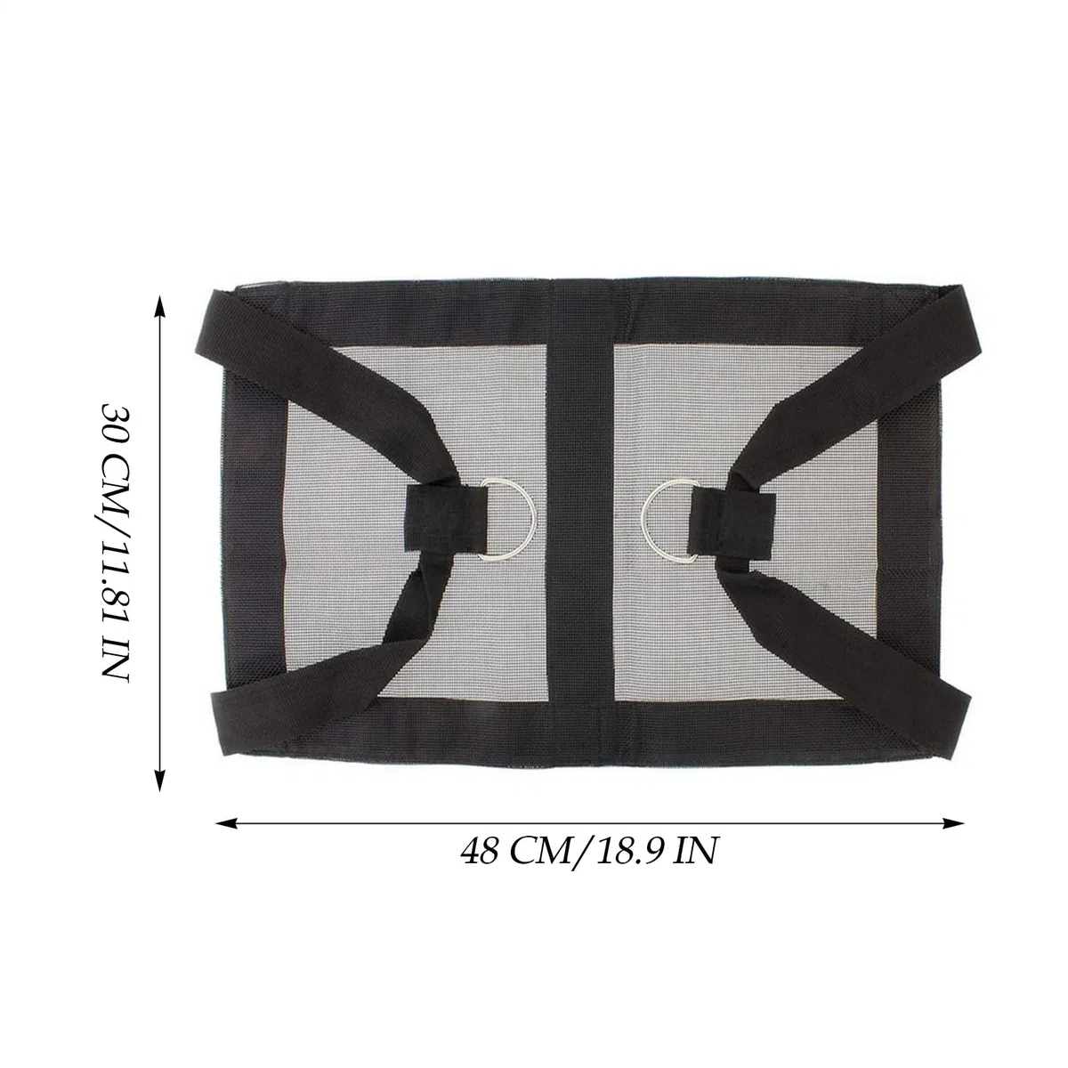 Eslinga de pesaje de Pantorrilla, arnés de báscula de Peso, Soporte Seguro de Levantamiento de Ganado, 30 x 48 cm, Cuna Suave para terneros, Cabras, Cachorros, Conejos, corderos, ovejas