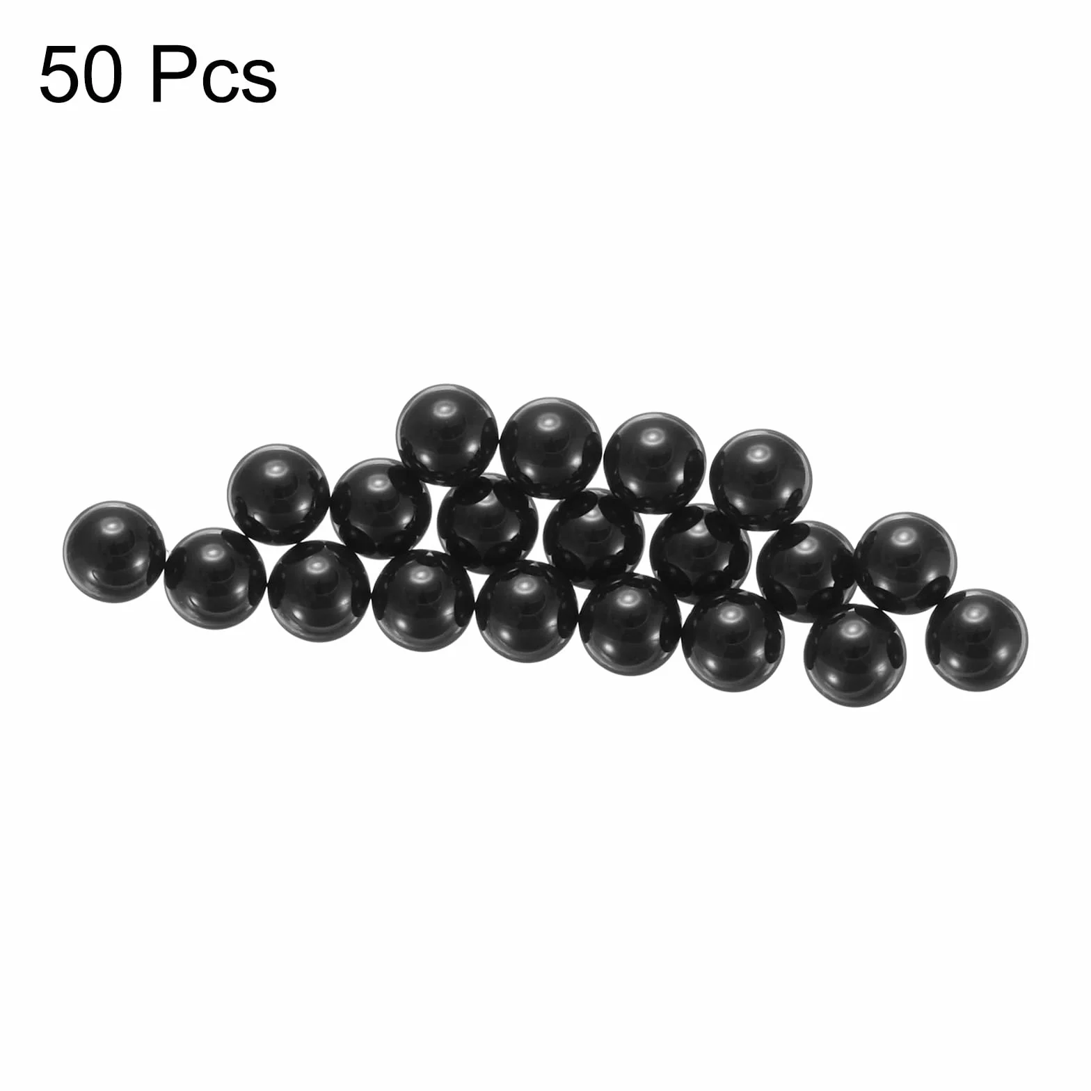 QUARKZMAN 50 Piezas de Bolas de Rodamiento Cerámicas de 4 mm, Bolas de Cerámica de Nitruro de Silicio Si3N4 de Precisión G5