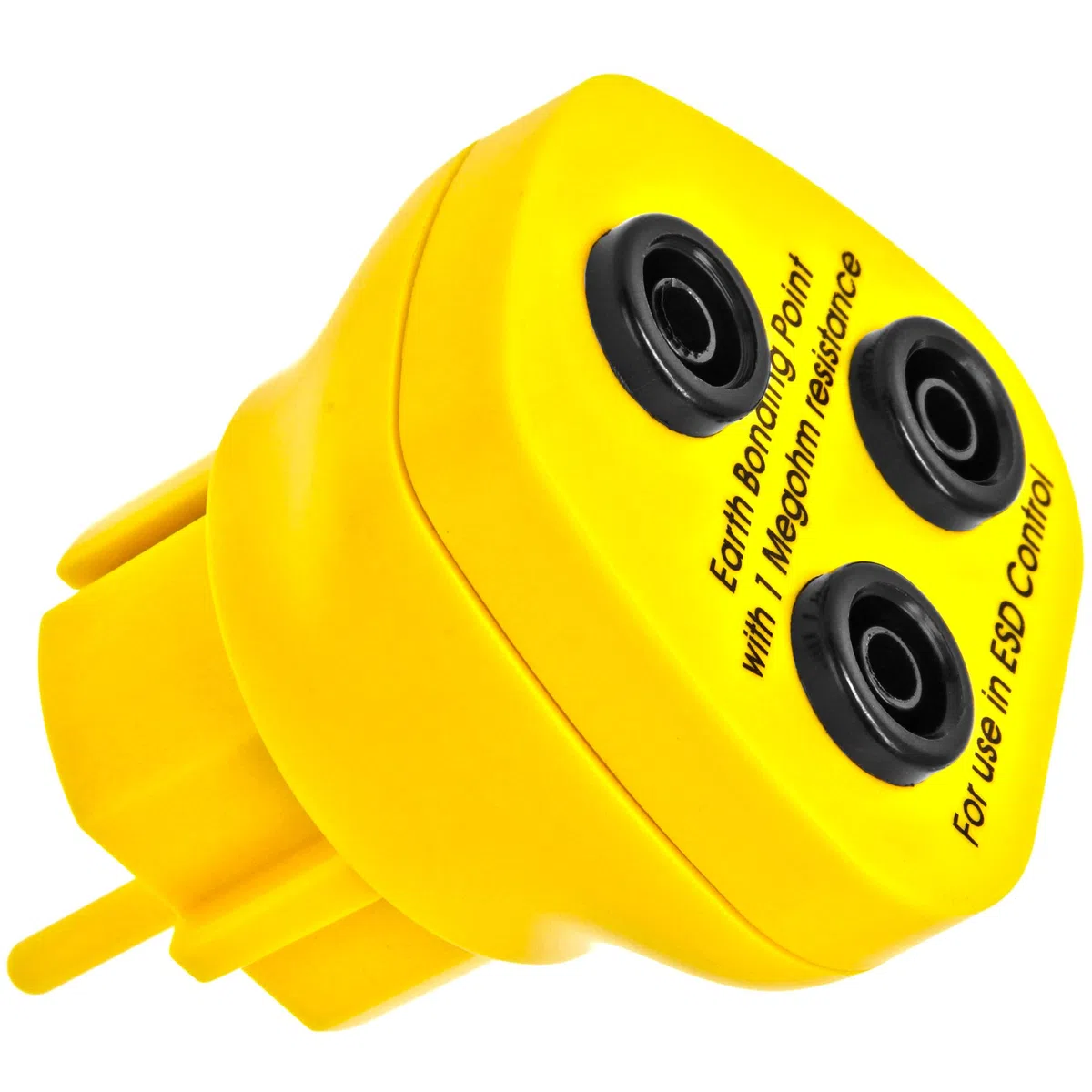 Tierra Diseño Piedra – EBP – Innovador Protección ESD – antiestáticos de schutzkontaktstecker – En Alemán de enchufes estándar – 3 x 4 mm Plátano de enchufe hembra