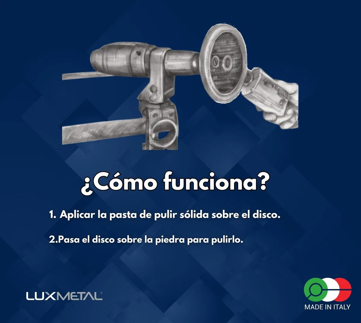 Lux Metal – Pasta abrasiva para plástico PL2 300 gr: Superfino, ideal para plástico, plexiglás y policarbonato, eliminar arañazos y renovar faros