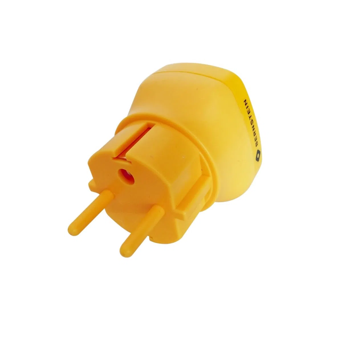 Conector de tierra ESD de ámbar – Botones de presión de 10 mm y conectores banana de 4 mm | Tierra personal perfecta con resistencia de 3 x 1 megaohm para enchufes de la UE