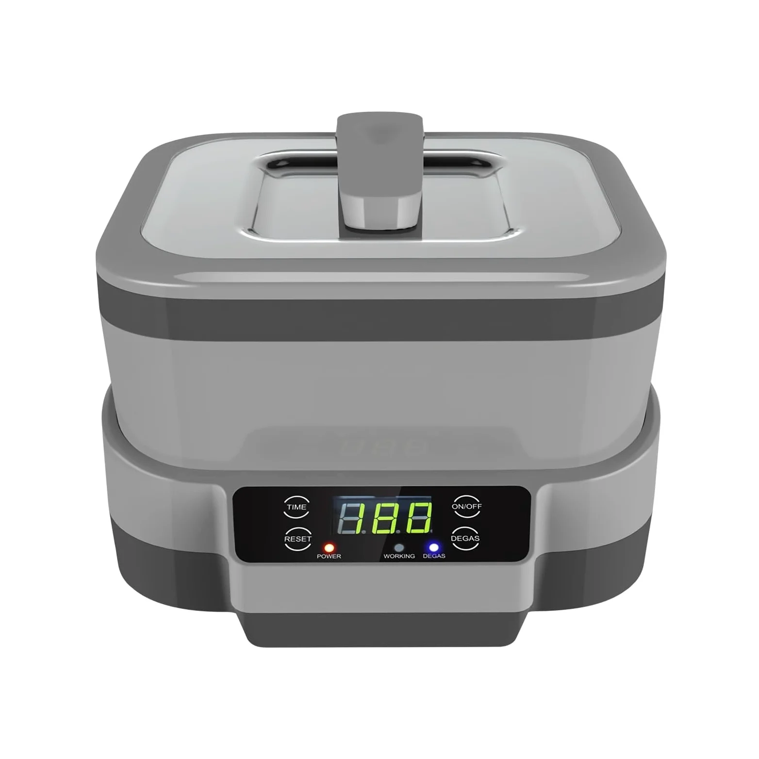 Limpiador sónico, Limpiador Ultrasónico De 1,2 L, Joyería, Reloj, Gafas, Anillo, Cepillo De Belleza, Máquina De Baño De Limpieza Por Ultrasonido,Uso prolongado