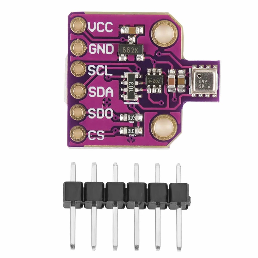 Hilitand Sensor BME680, CJMCU-680 Sensor de Humedad de Temperatura BME680 Placa de Desarrollo de Altura de presión Ultra pequeña