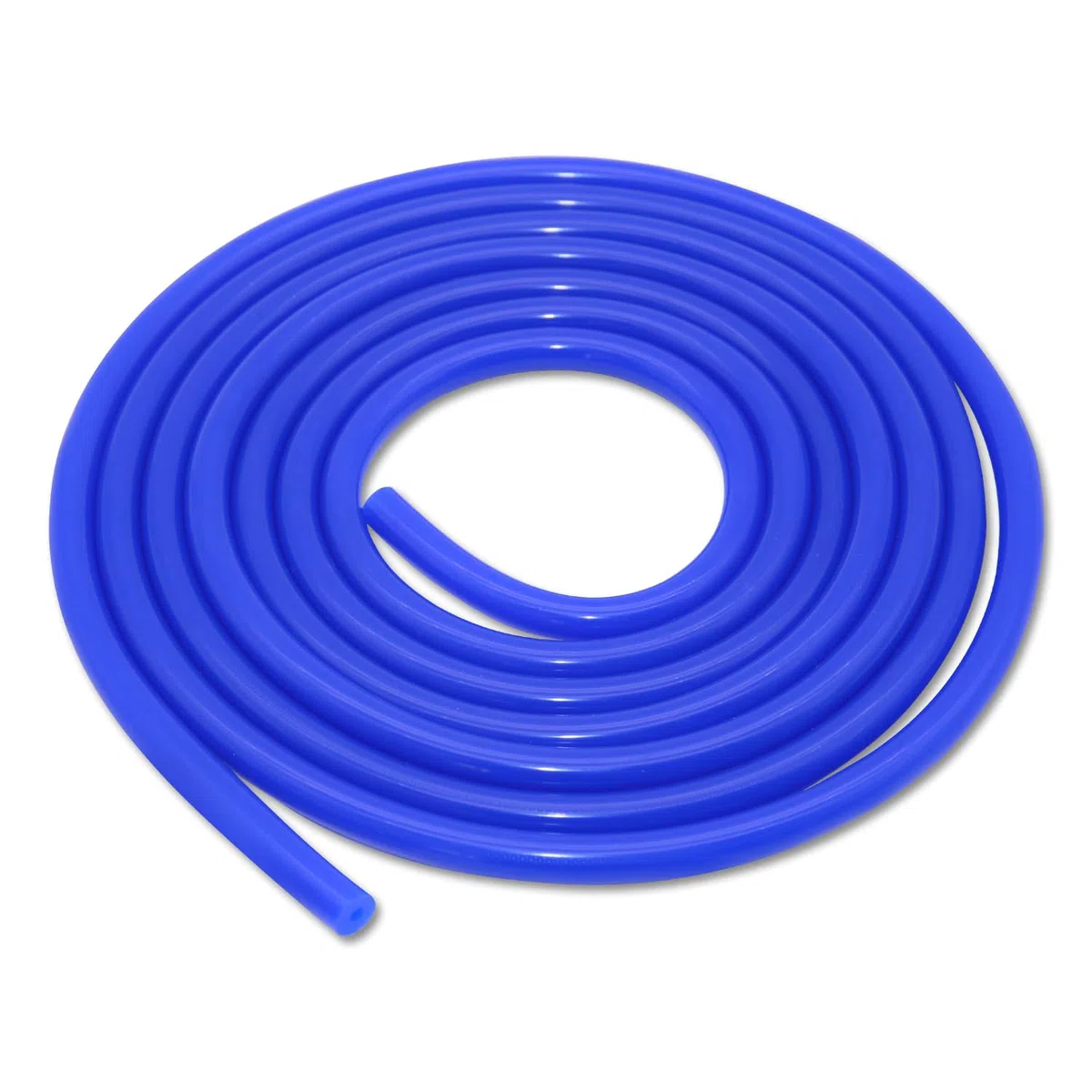 Manguera de silicona de alta temperatura -Azul, diámetro interior 6 mm, longitud 3.5 m - Manguera de succión para agua de refrigeración - Manguera de refrigerante - Manguera de goma