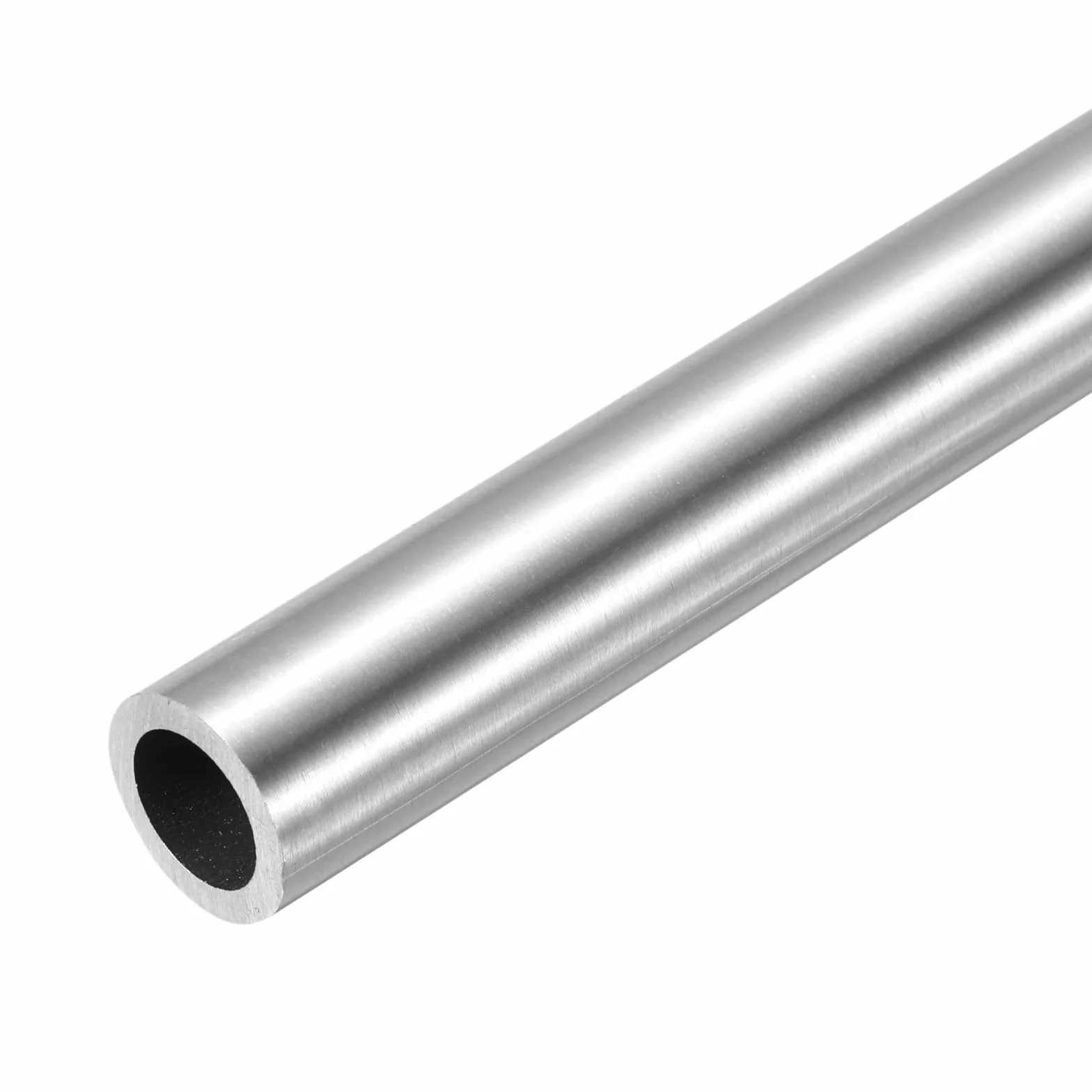 Sourcing Map - Tubo de acero inoxidable 304, 8 mm de diámetro interior, 12 mm de diámetro exterior, 250 mm de longitud, tubo capilar de metal de acero redondo sin costuras y recto para proyectos de