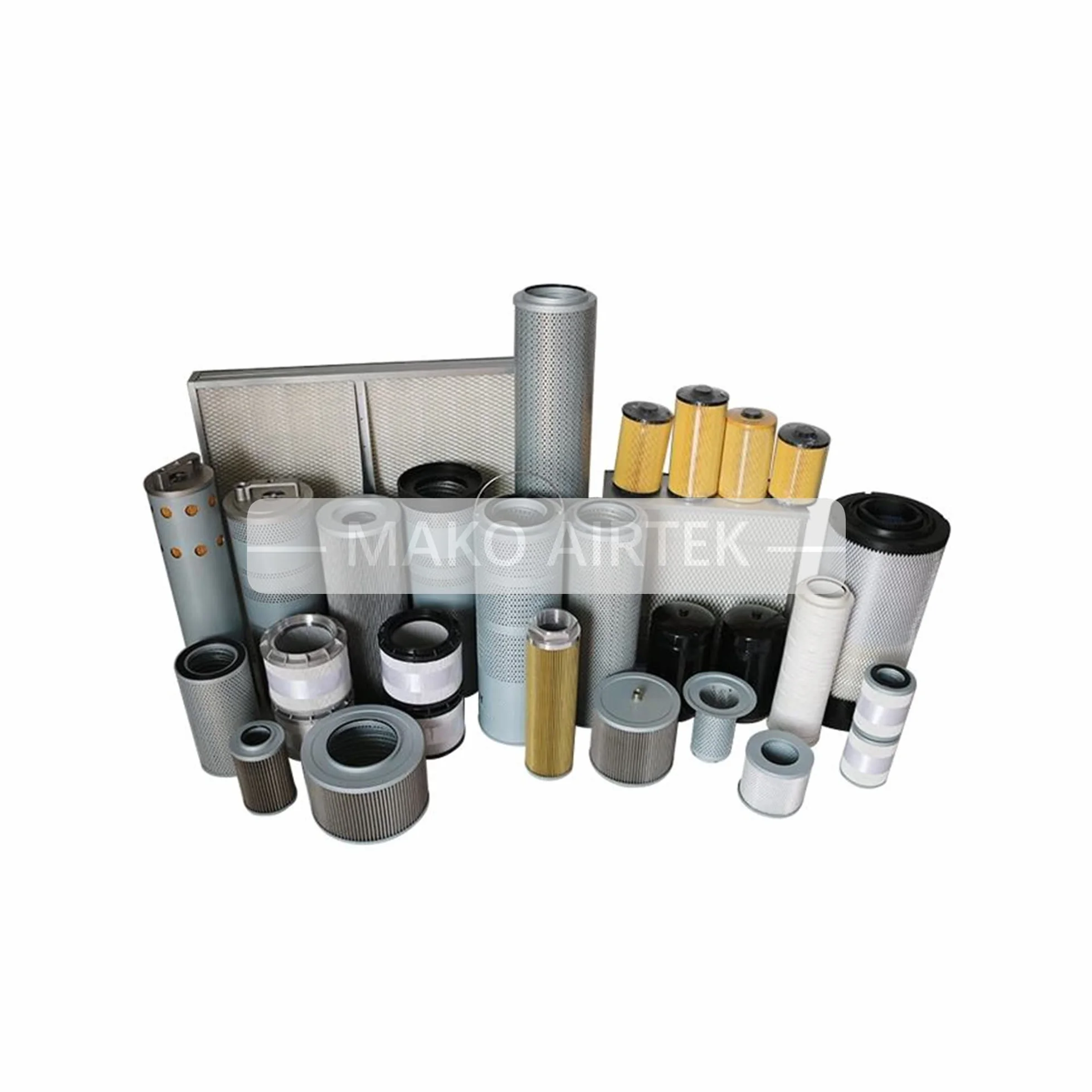 1 unidad de filtro de aire MAKO AIRTEK compatible con la bomba de vacío Becker (909510 90951000000)