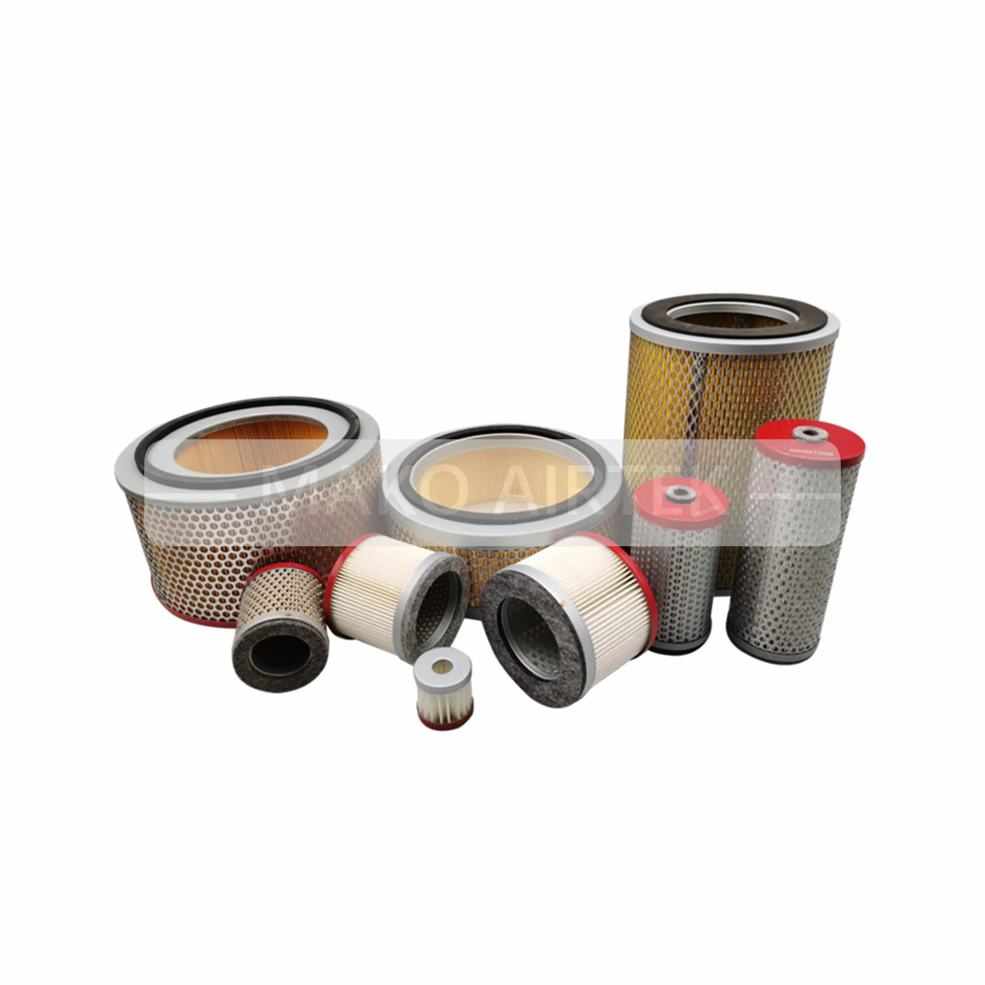 1 unidad de filtro de aire MAKO AIRTEK compatible con la bomba de vacío Becker (909510 90951000000)