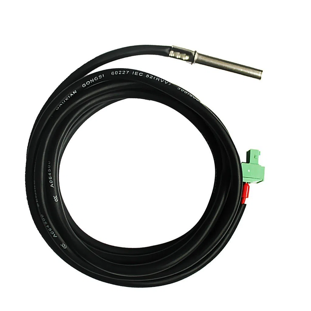 Sensor de temperatura de la batería y adaptador de monitoreo RS485 a USB Ajuste para EPEVER MPPT Controlador de carga solar