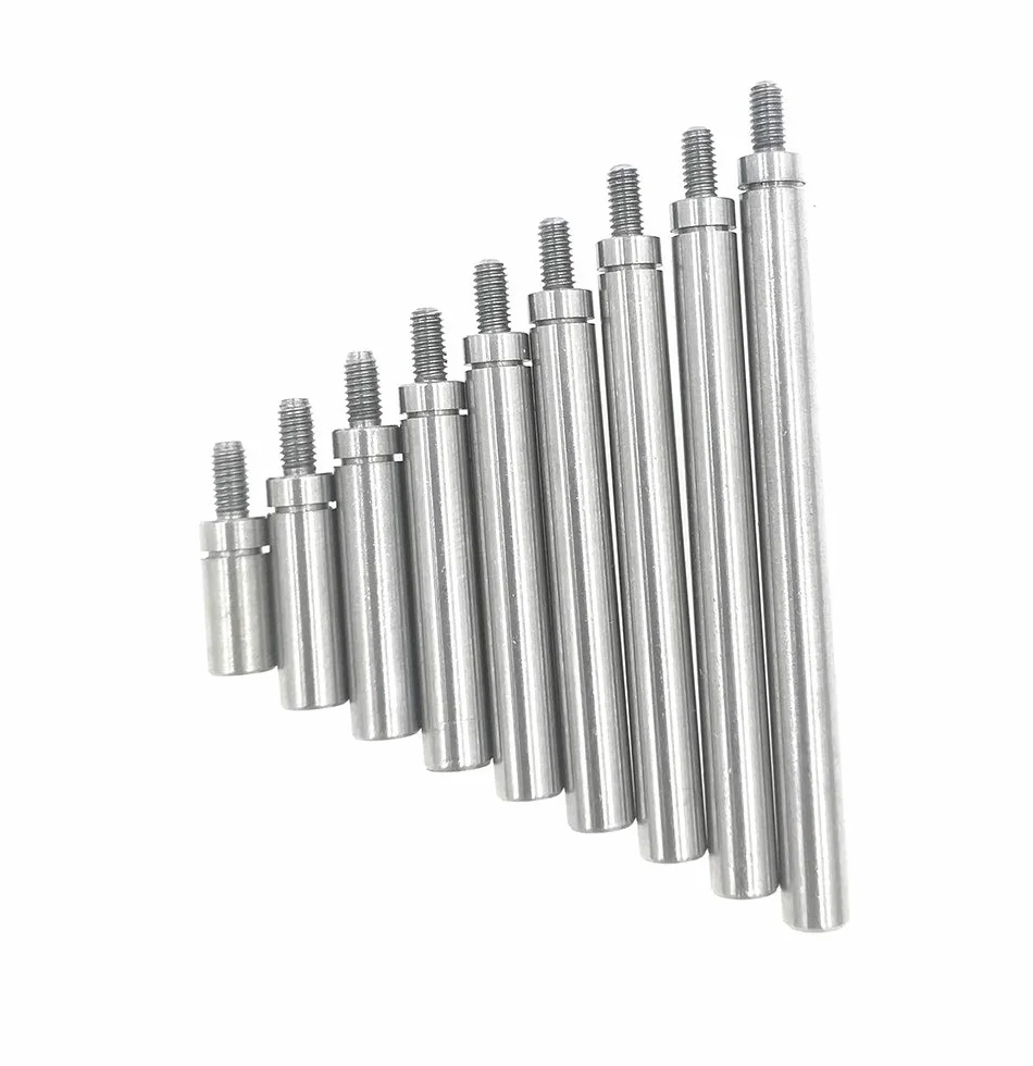 SUXING Vástago de extensión para indicador de cuadrante 4.5 mm de diámetro M2.5 Varilla de rosca (A SET)