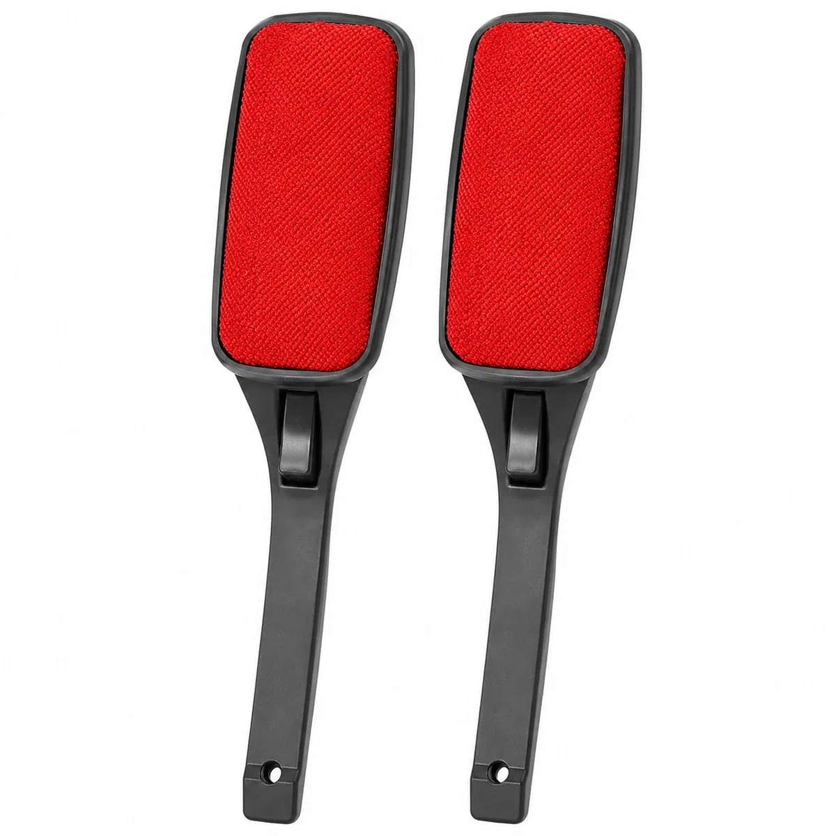 Pack de 2 Cepillos Quita Pelusas y Pelo de Mascotas, Cepillo Electrostático Reutilizable con Cabezal Giratorio, Cepillo para Ropa, Sofá, Ropa de Cama, Alfombra, Traje, 27 cm