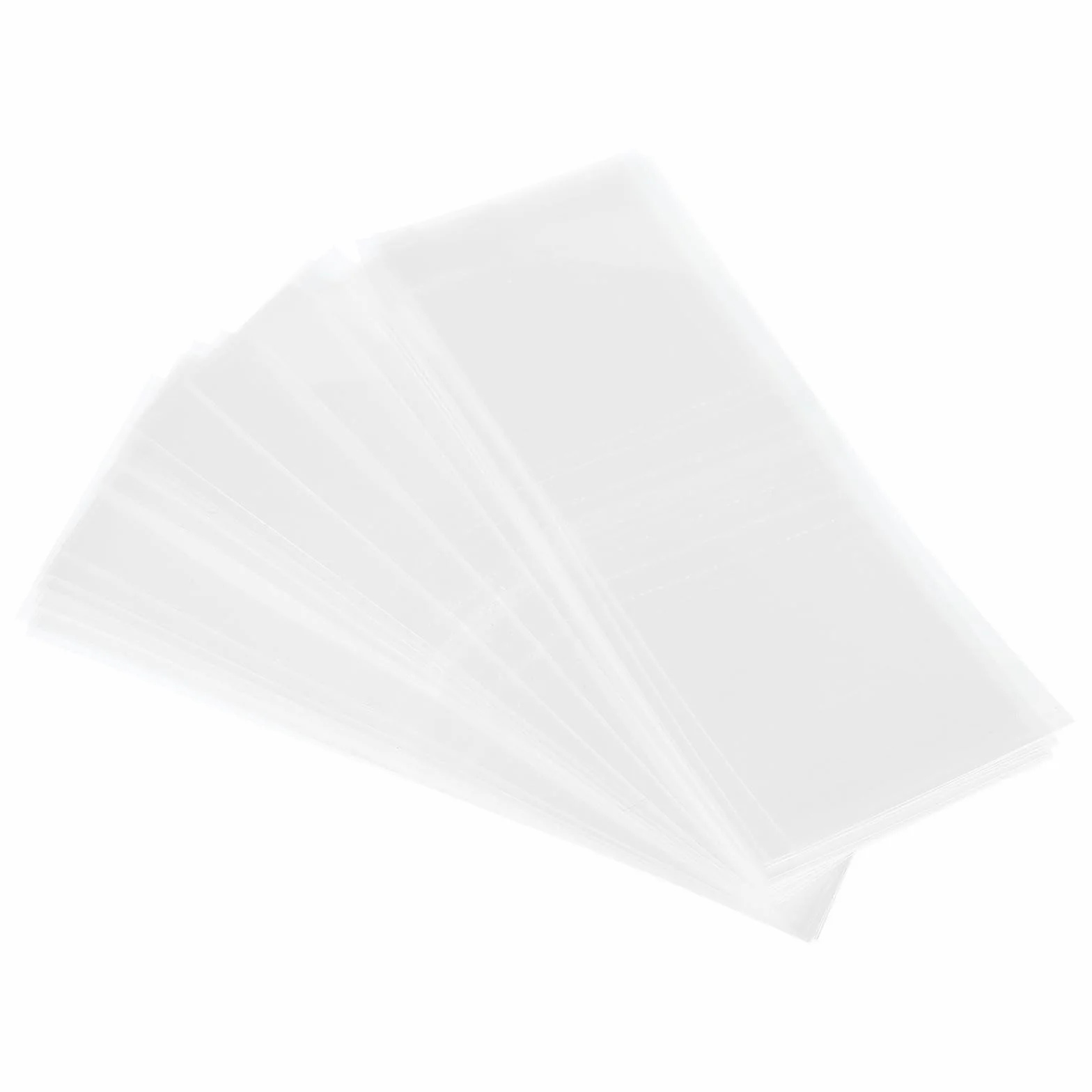 PATIKIL 75x30mm Bandas de Encogimiento Perforadas de PVC, 500 Unidades de Envoltura Termorretráctil para Botellas, Ajuste para Diámetro de Tapa de 1.69 a 1.81", Transparente
