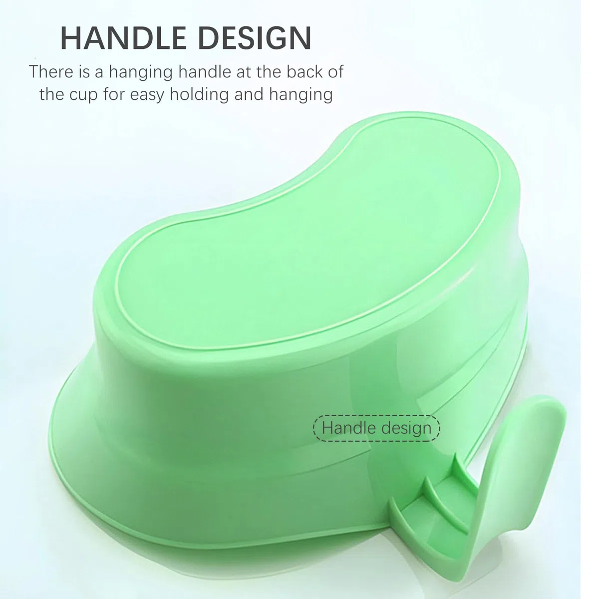 Cepillar los Dientes del Lavabo del Enjuague bucal del Paciente, el Lavabo del Cepillo de Dientes para Ancianos, Taza de Enjuague bucal de la Cama, Las bandejas de Emesis dentales de plástico
