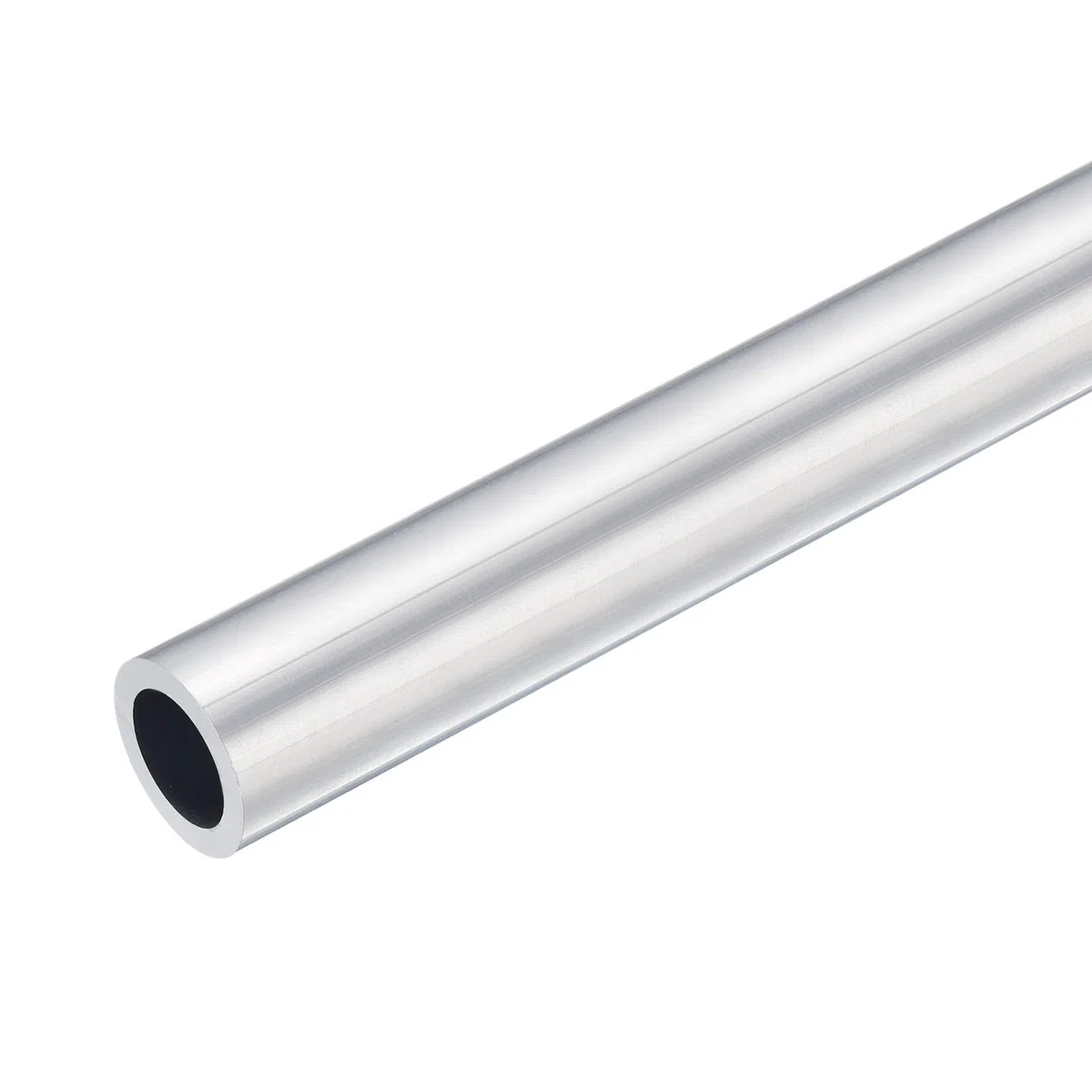 QUARKZMAN 6063 Aluminio Redondo Tubo, 22 mm de Diámetro Exterior, 18 mm de Diámetro Interior y 400 mm de Longitud, para Proyectos de Bricolaje Industriales