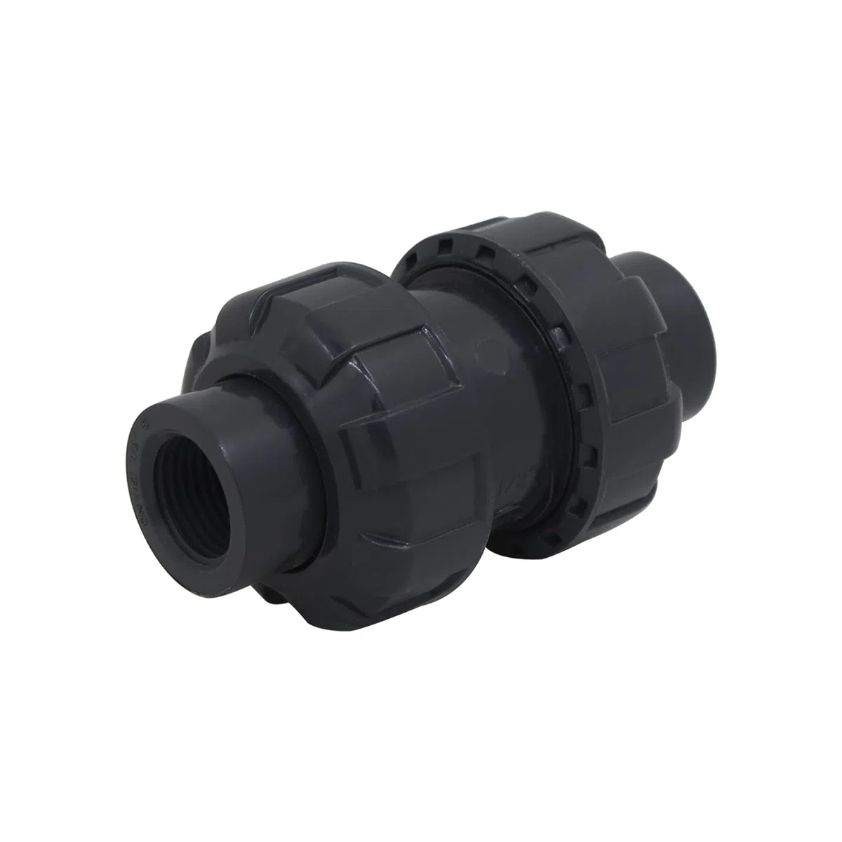 Valvula antirretorno bola conexión roscada pvc valvula retencion agua valvula no retorno anti retorno (Rosca 3/4 pulgada)