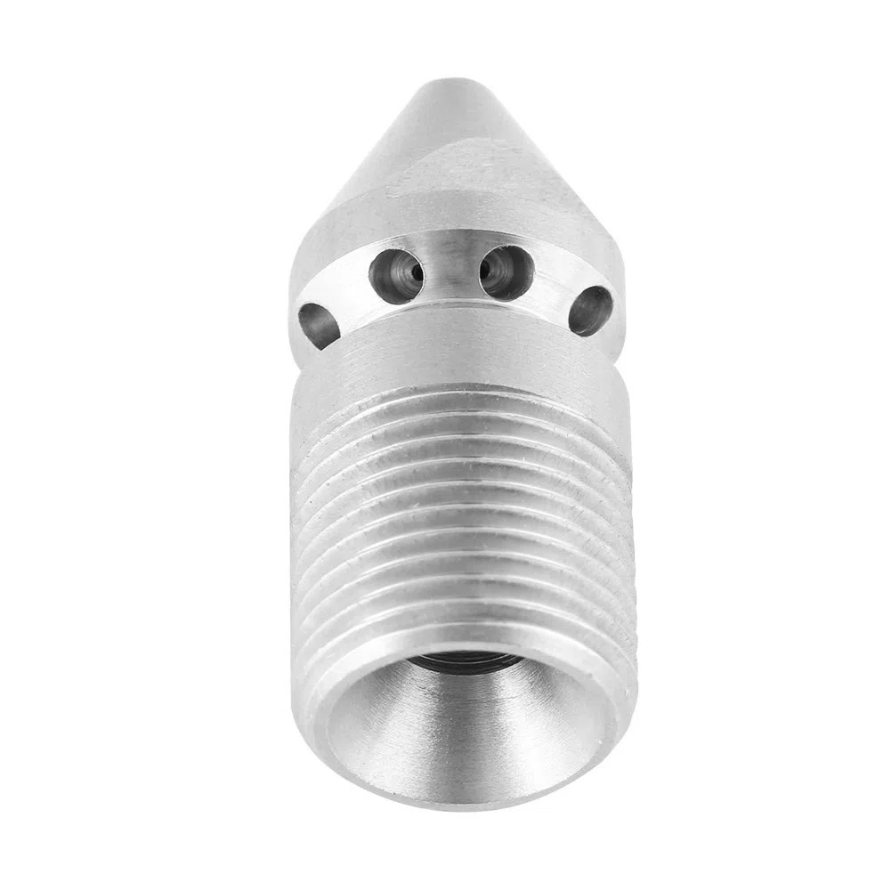 Estink Boquilla de Chorro para Limpieza de Alcantarilla, 3/8 BSP, Acero Inoxidable 304, Alta Presión