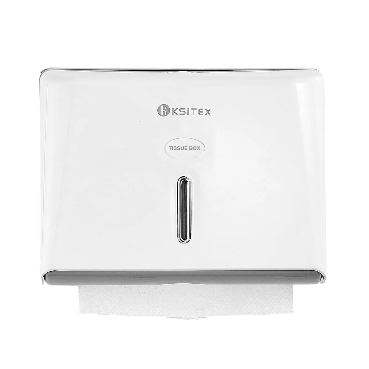 Dispensador de Toallas de Papel de Pared – Plegado Z y C, sin Taladro, con Cerradura, Gran Capacidad 200+ Hojas, para Baño, Cocina y Oficina Blanco