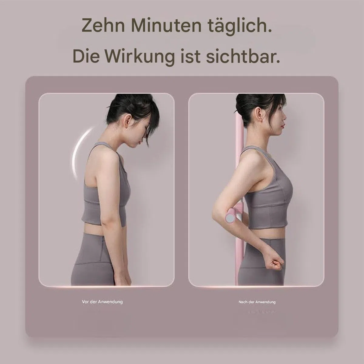 Barra de yoga corrector de postura, palo de yoga para mujeres, 2025 barra de yoga antijorobas para espalda y cuello, cuello y espalda, dispositivo de entrenamiento para el hogar fitness
