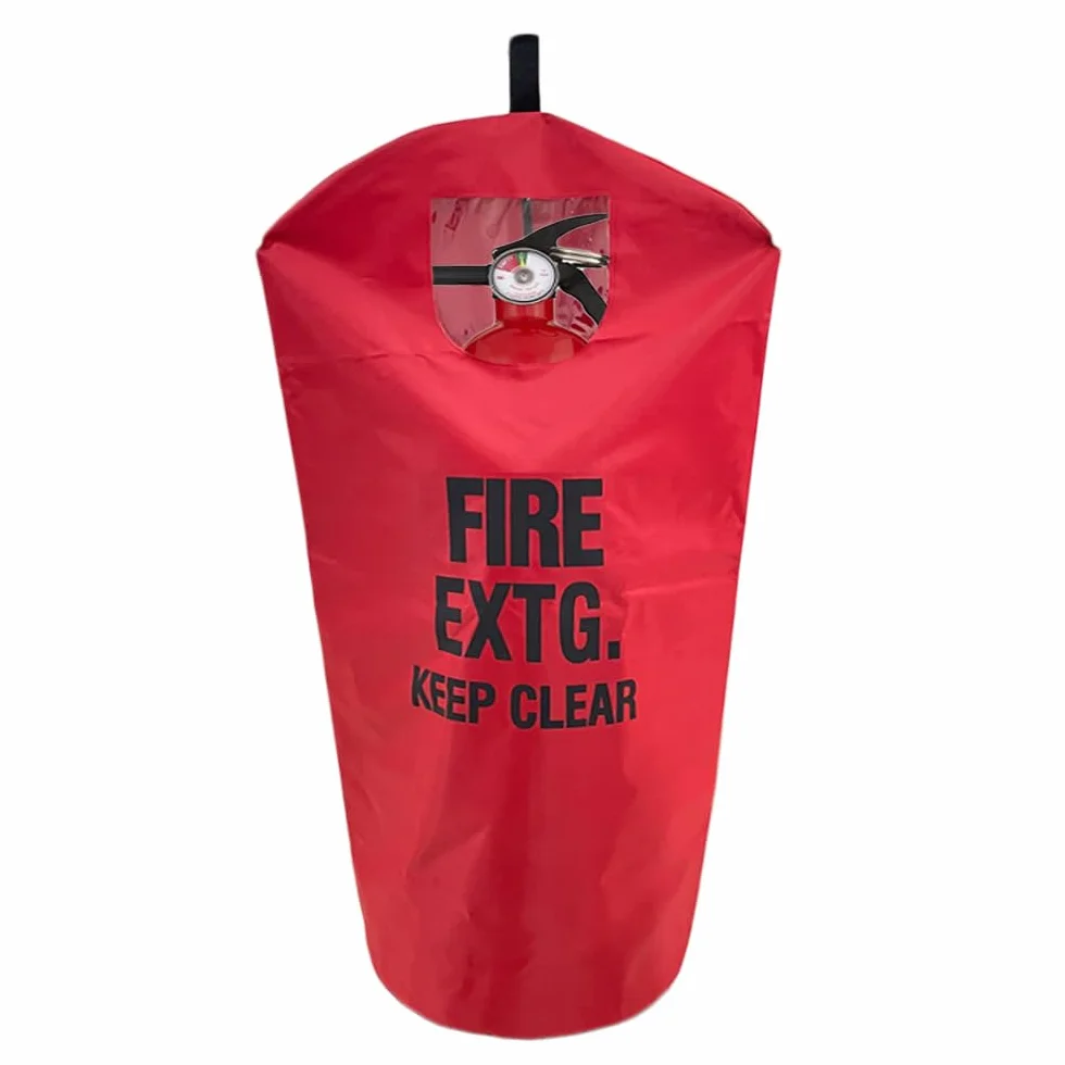 Funda para extintor – Protector de Seguridad contra arañazos y Desgaste, Resistente, 1 Unidad (5–13 LB)