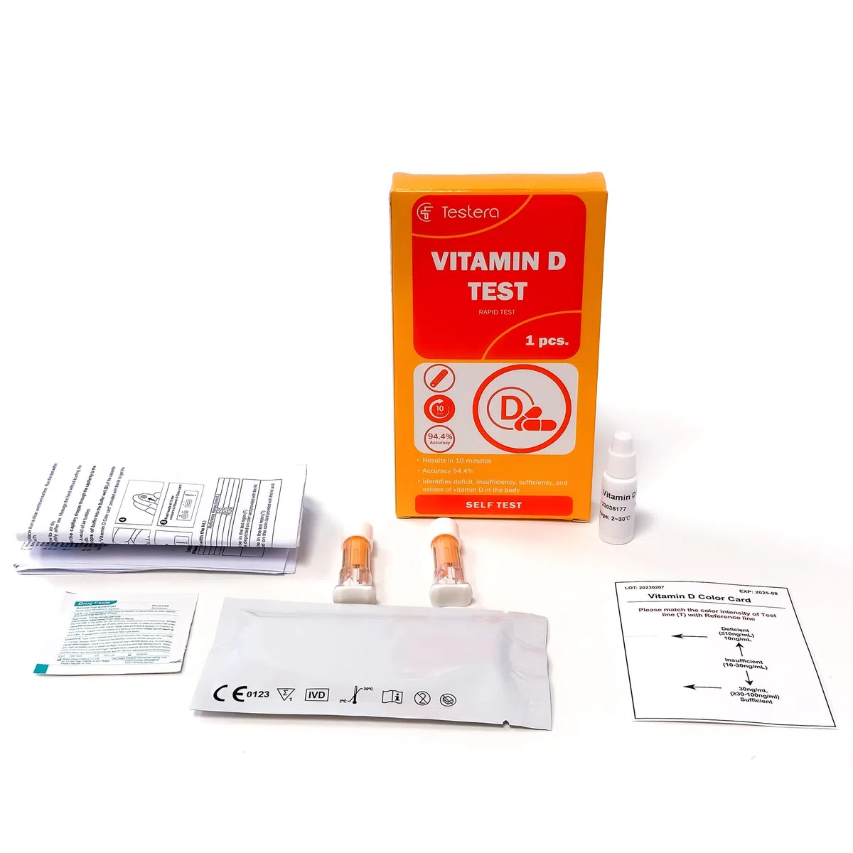 Prueba de vitamina D - Test de vitamina D para controles de salud regulares [MO] - Salud y cuidado personal