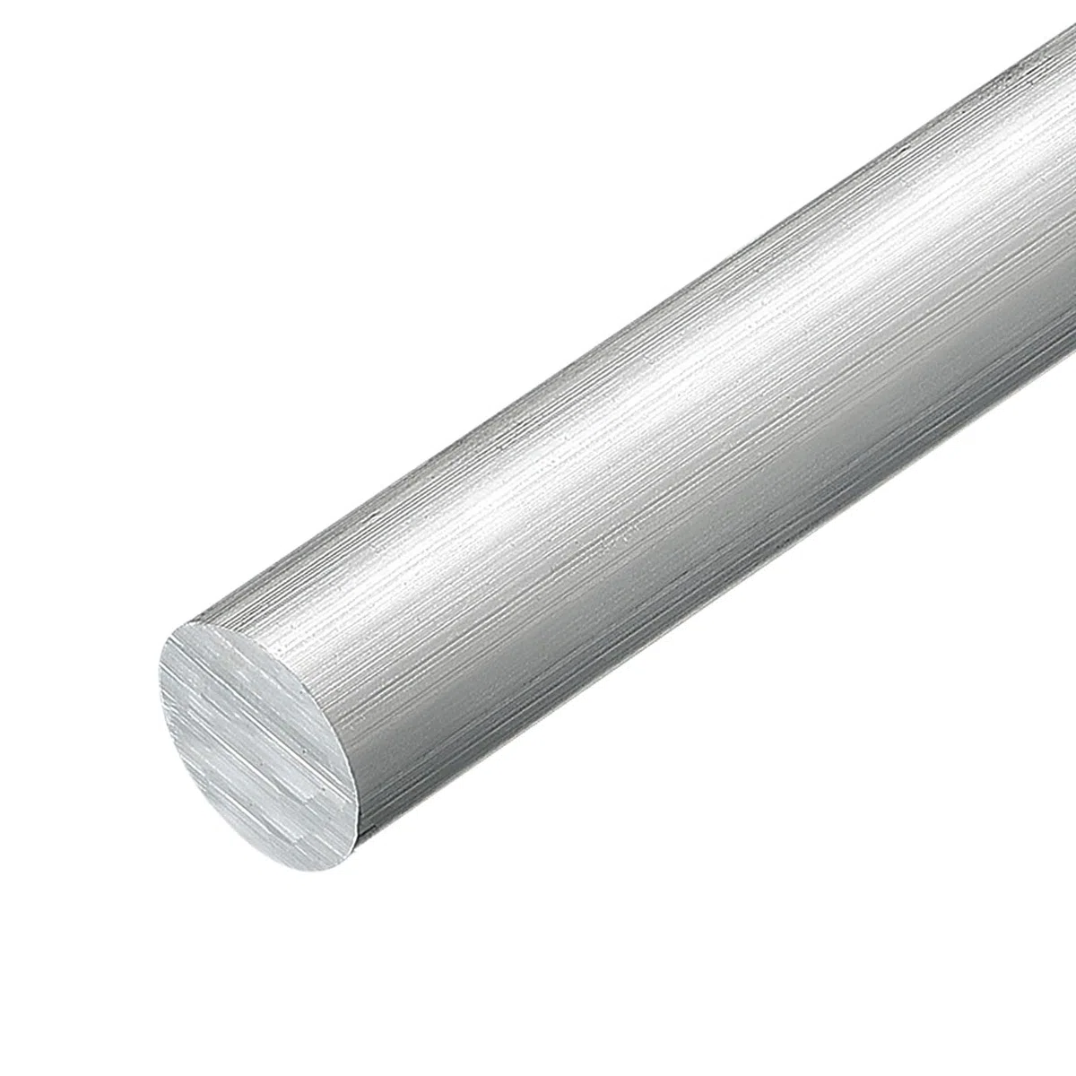 sourcing map Varilla redonda de aluminio de 25 mm de diámetro, barra redonda de aluminio 7075 de 102 mm de largo, barra de torno sólido para construcción industrial, manualidades