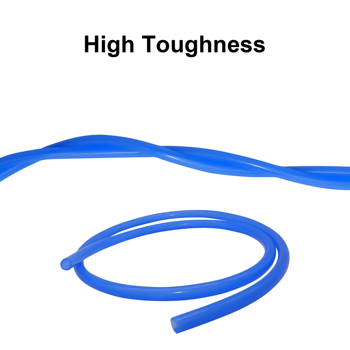 Manguera de silicona, 6 mm ID x 12 mm OD, grosor de pared de 3 mm, manguera de silicona flexible de 2 m para transmisión de aire y agua, vacío neumático, azul